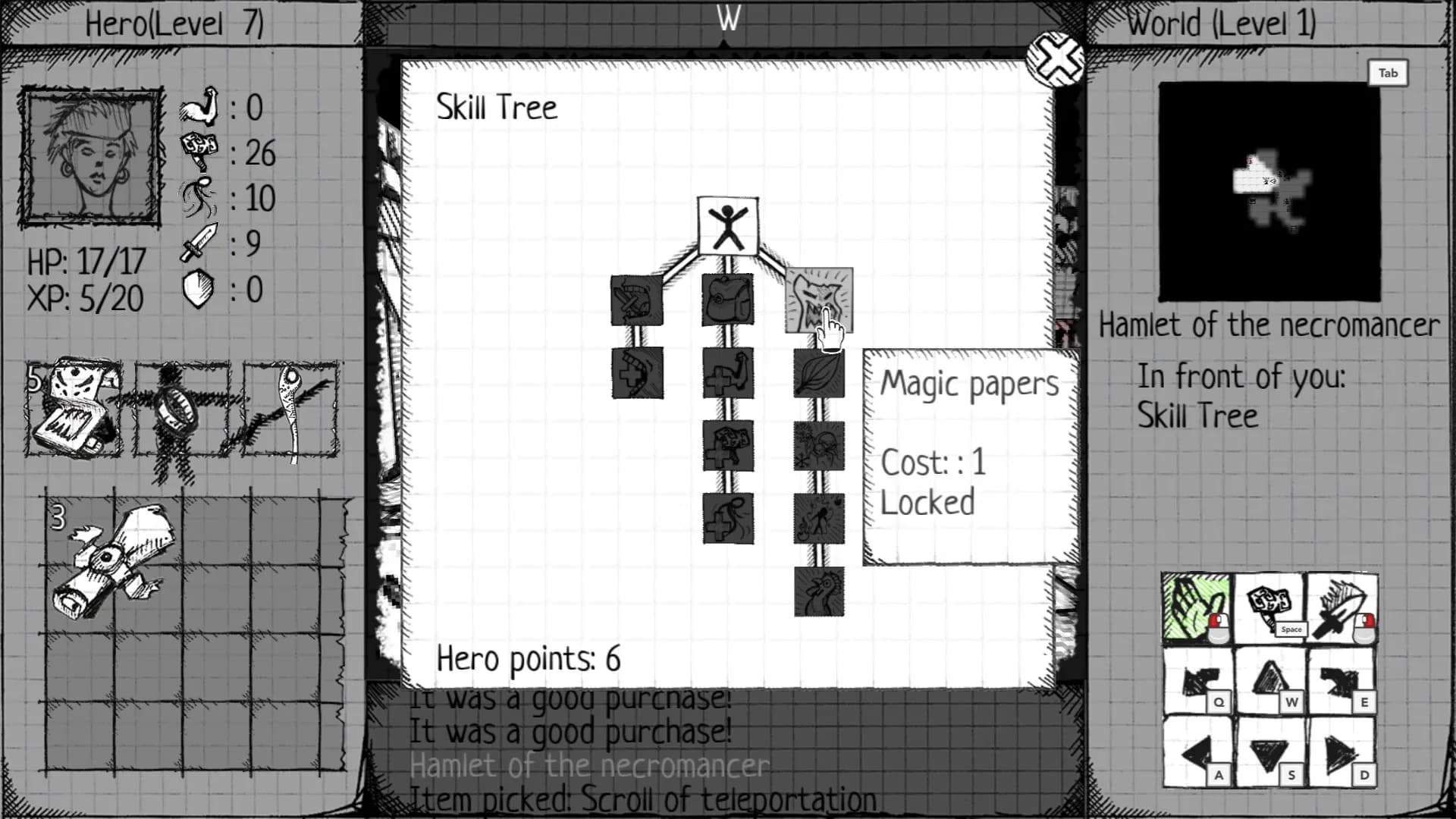 Drawngeon: Dungeons of Ink and Paper görsel 3