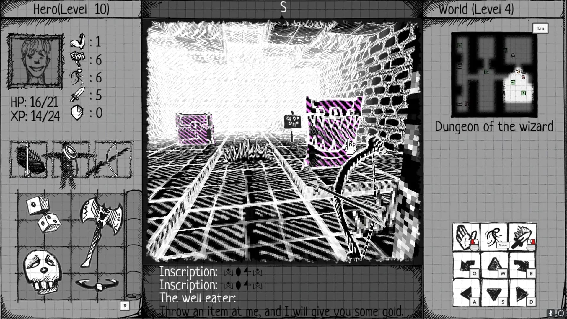 Drawngeon: Dungeons of Ink and Paper görsel 4