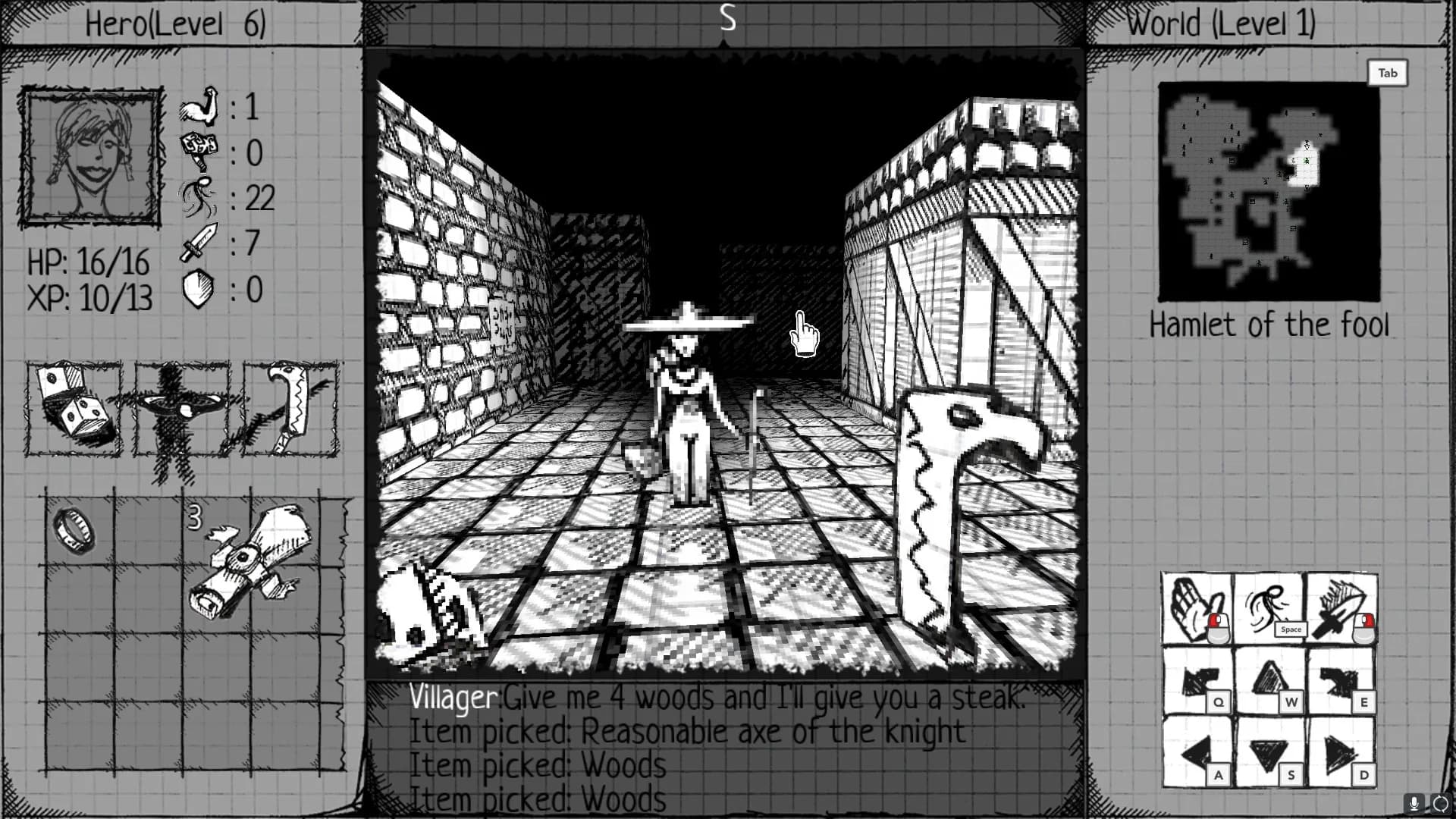 Drawngeon: Dungeons of Ink and Paper görsel 5