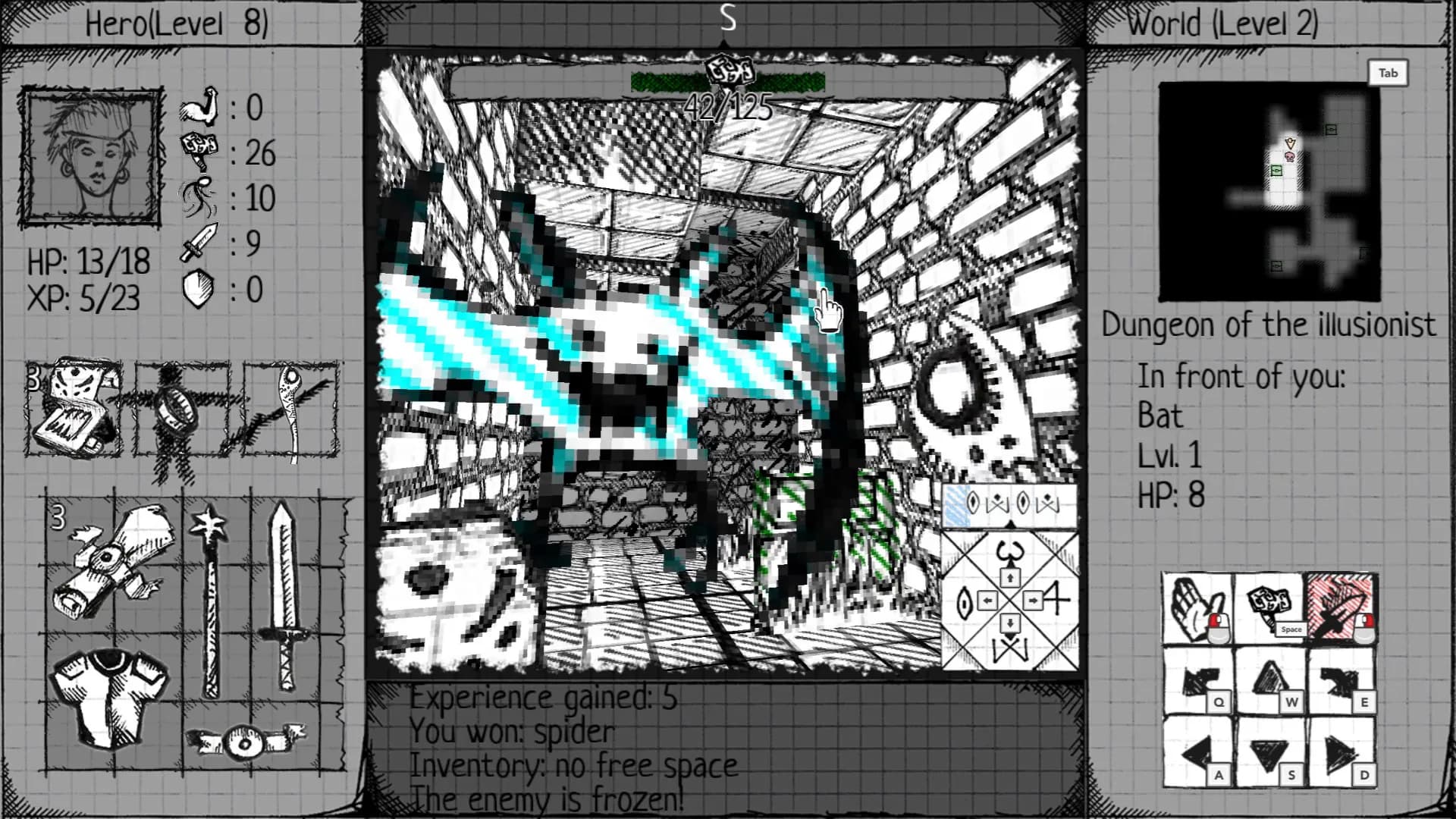 Drawngeon: Dungeons of Ink and Paper görsel 7