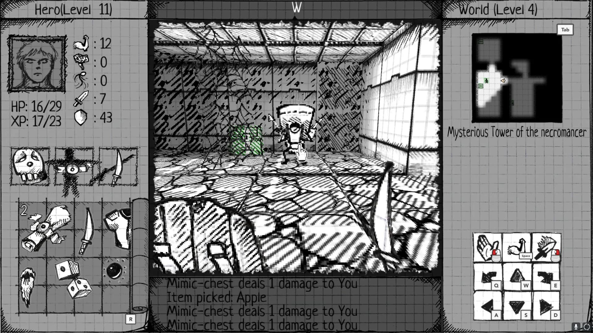 Drawngeon: Dungeons of Ink and Paper görsel 8
