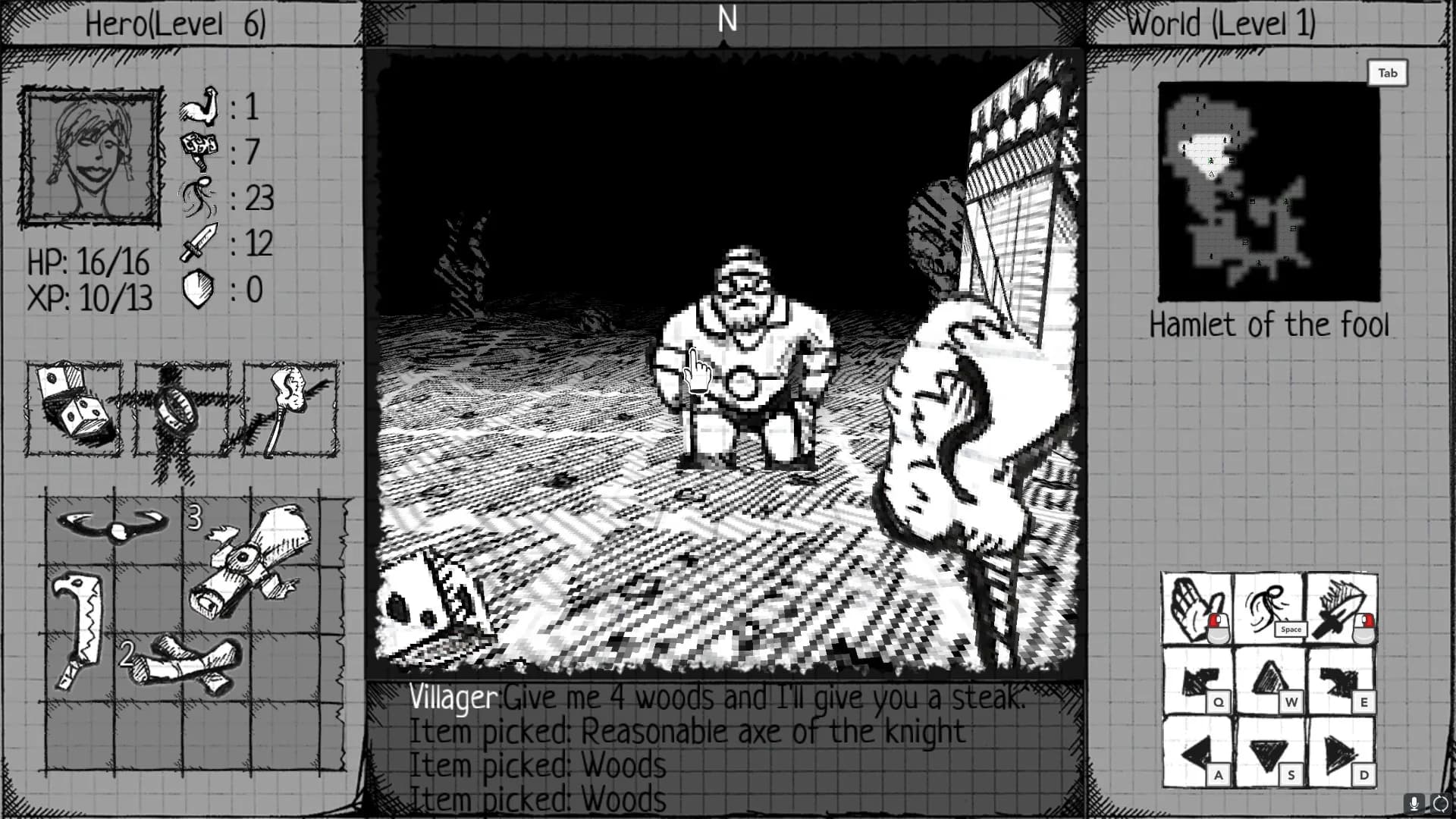 Drawngeon: Dungeons of Ink and Paper görsel 9