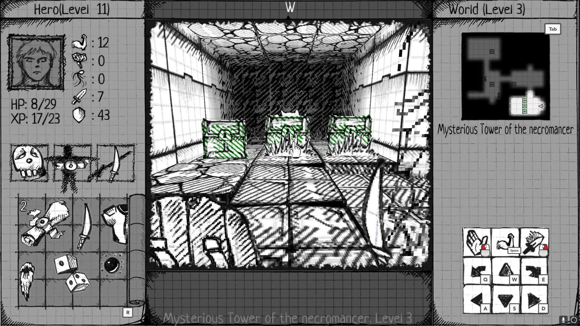 Drawngeon: Dungeons of Ink and Paper görsel 10