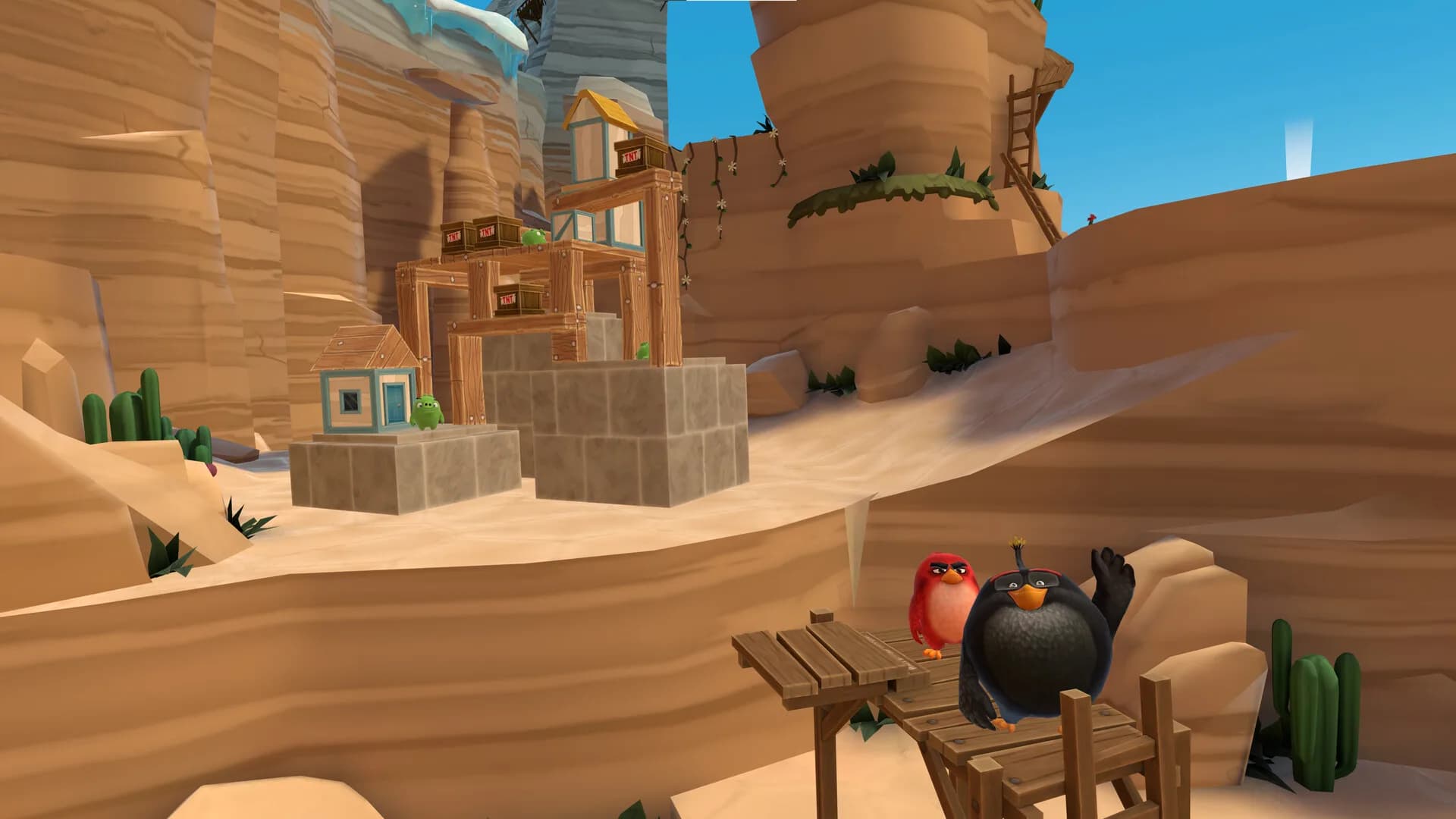 Angry Birds VR: Isle of Pigs görsel 5