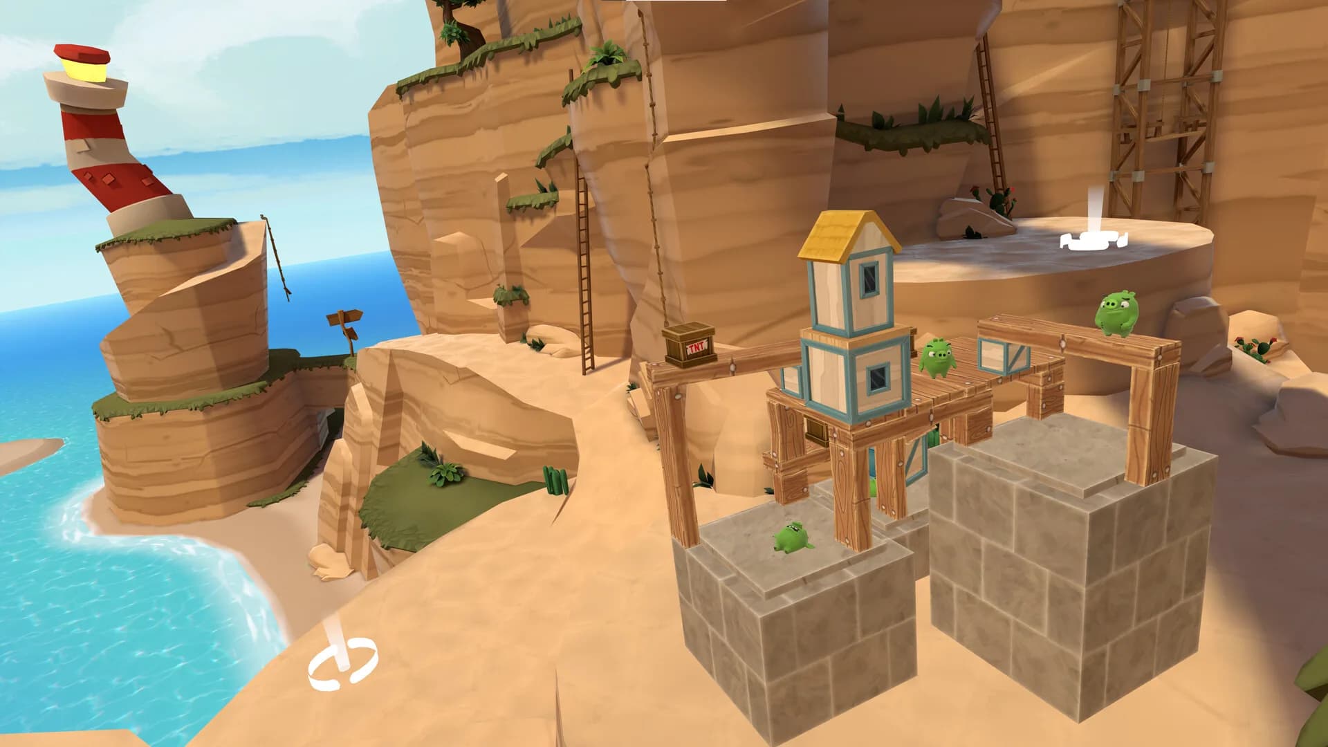 Angry Birds VR: Isle of Pigs görsel 6