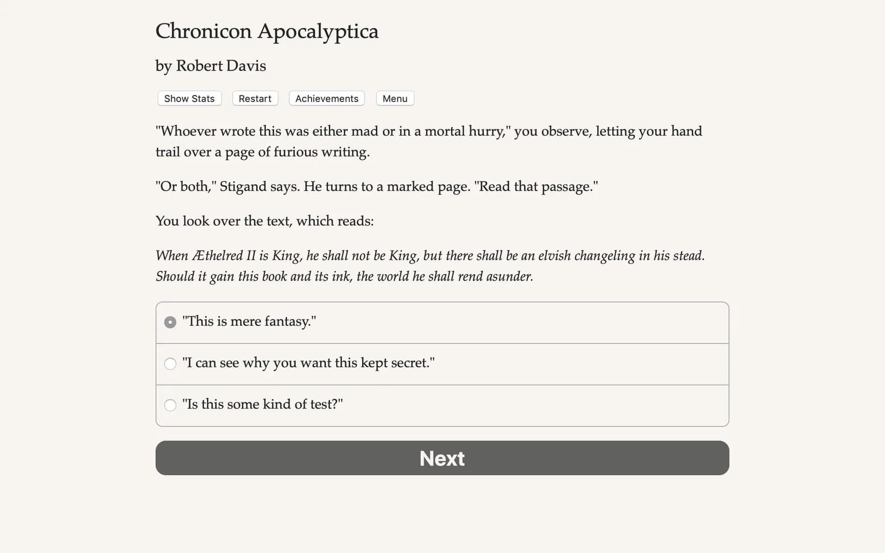 Chronicon Apocalyptica görsel 2