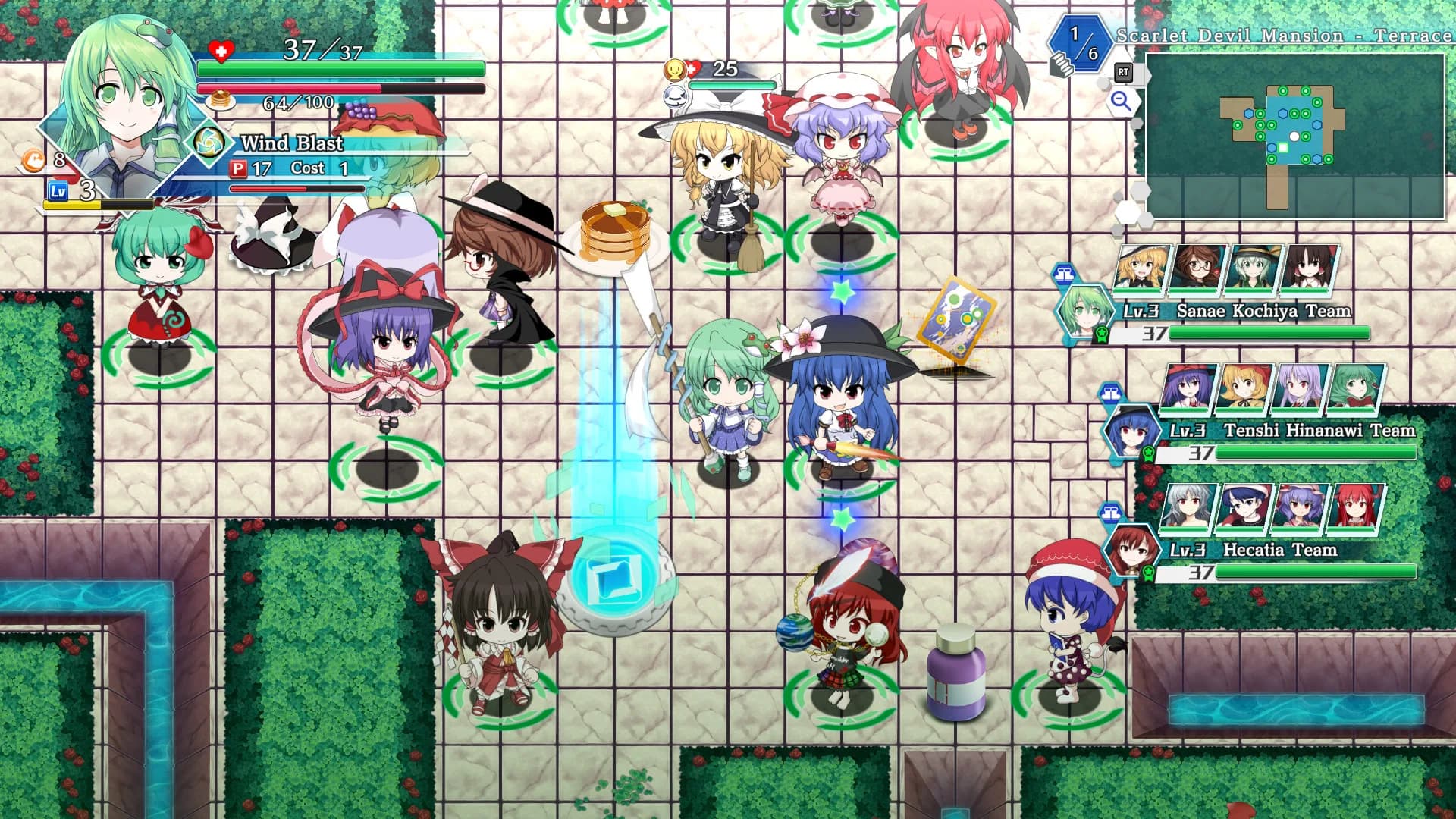 Touhou Genso Wanderer -Lotus Labyrinth R- görsel 3