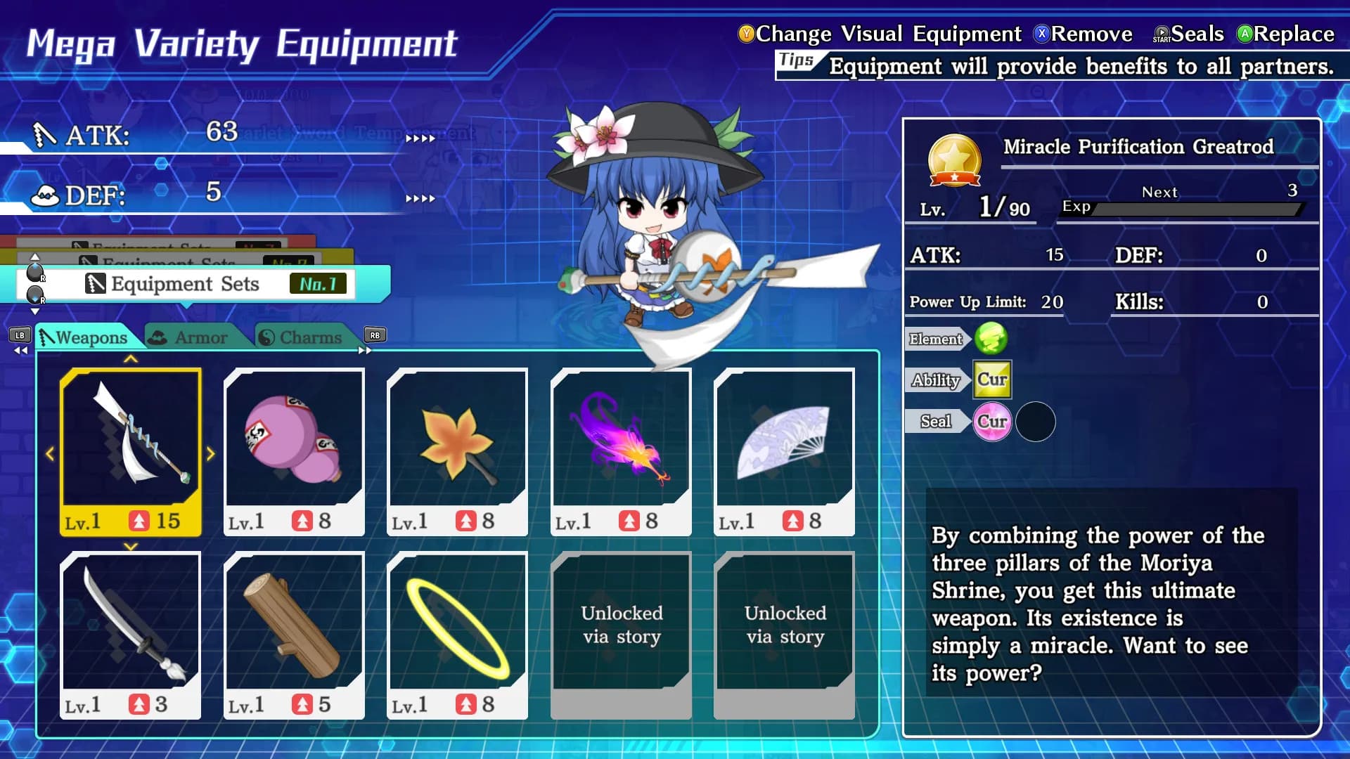 Touhou Genso Wanderer -Lotus Labyrinth R- görsel 16