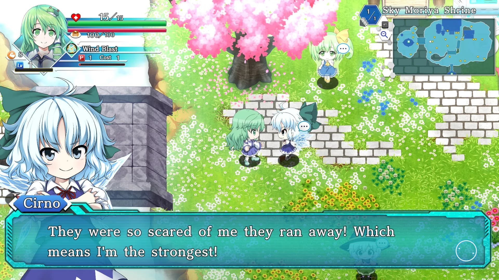 Touhou Genso Wanderer -Lotus Labyrinth R- görsel 8