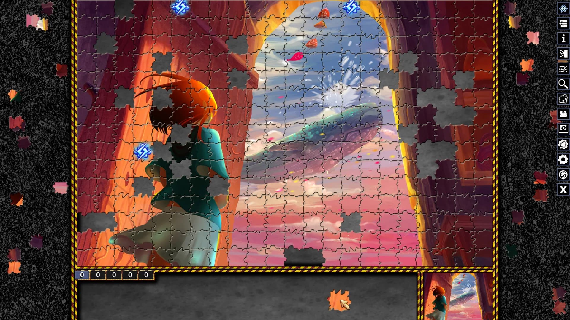 Pixel Puzzles Illustrations & Anime Jigsaw Puzzles görsel 2