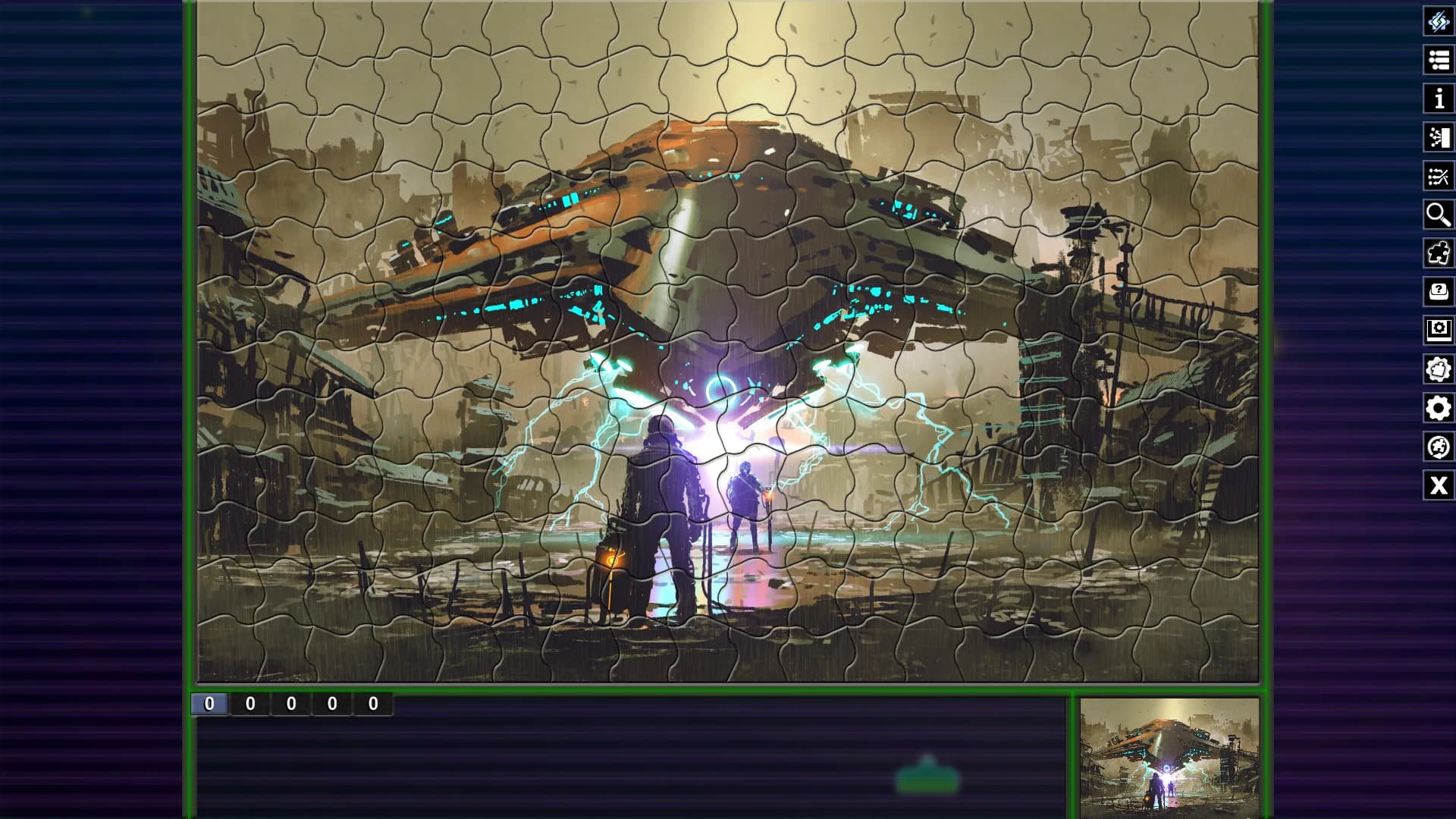 Pixel Puzzles Illustrations & Anime Jigsaw Puzzles görsel 17