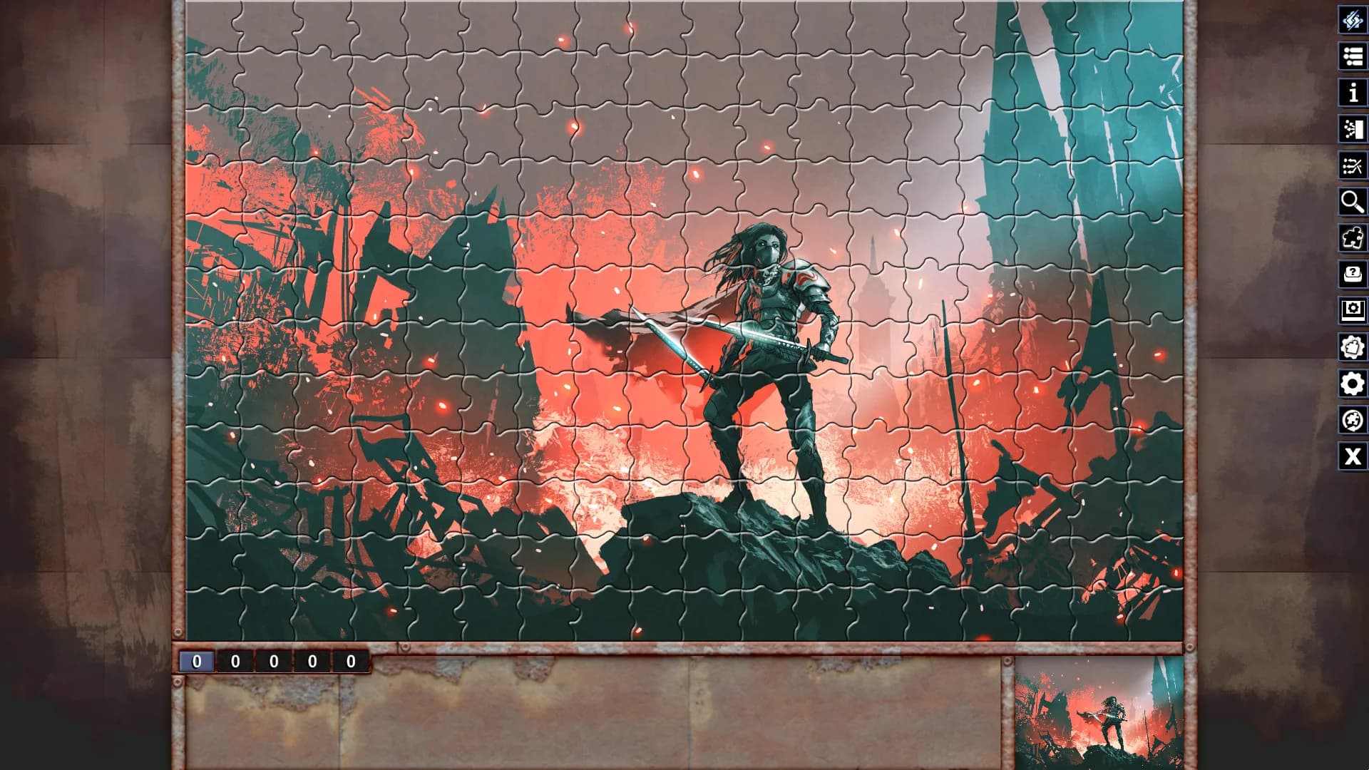 Pixel Puzzles Illustrations & Anime Jigsaw Puzzles görsel 27