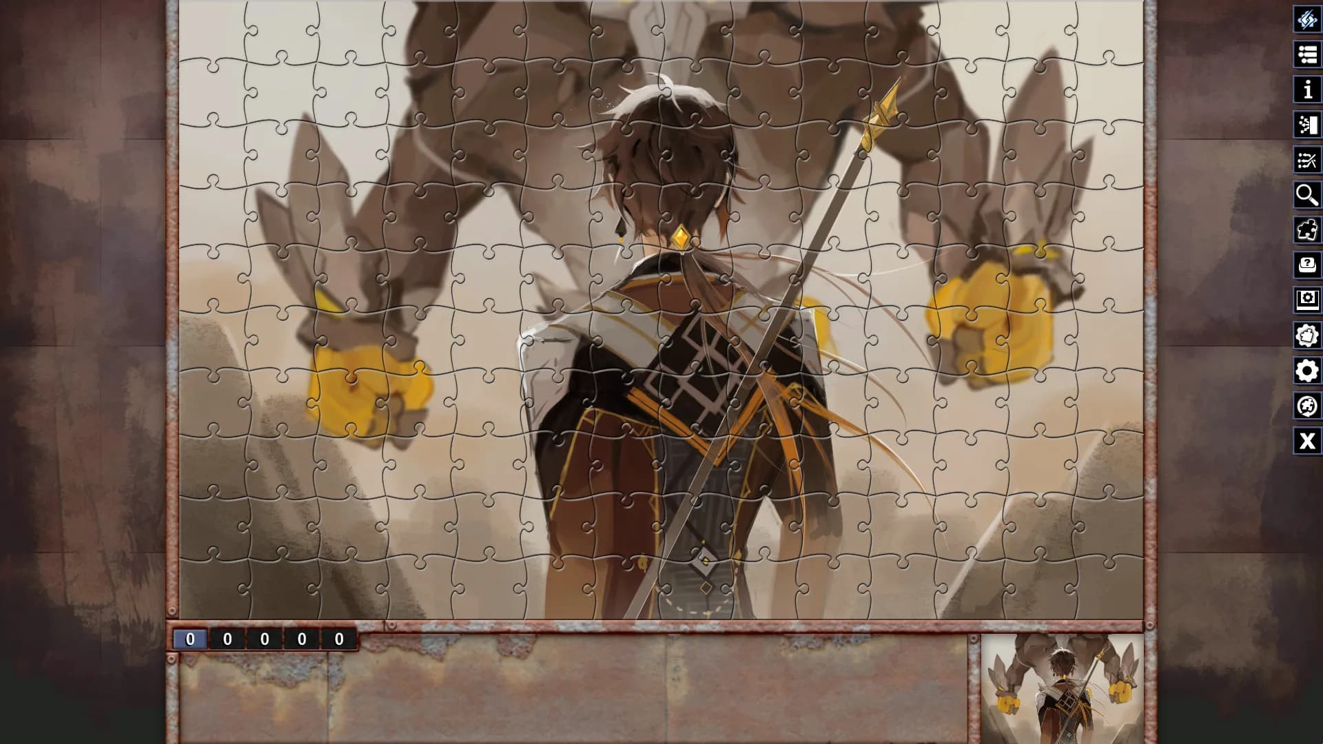 Pixel Puzzles Illustrations & Anime Jigsaw Puzzles görsel 28