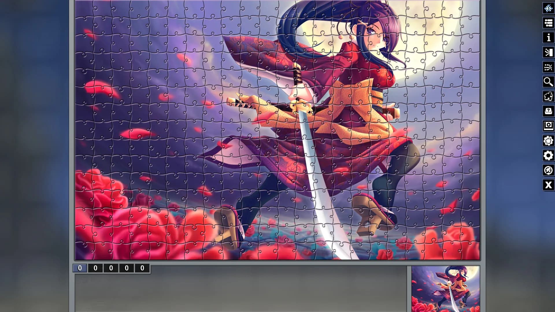 Pixel Puzzles Illustrations & Anime Jigsaw Puzzles görsel 29