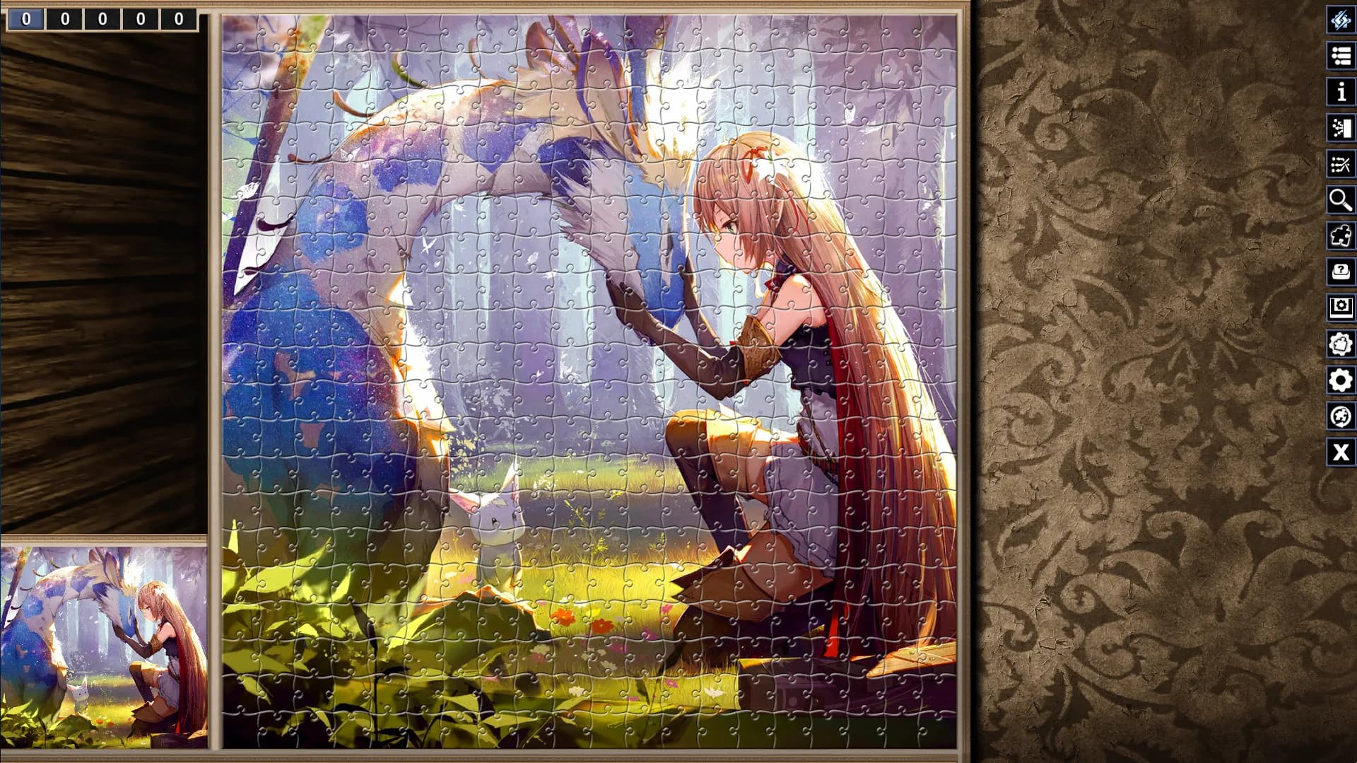 Pixel Puzzles Illustrations & Anime Jigsaw Puzzles görsel 6