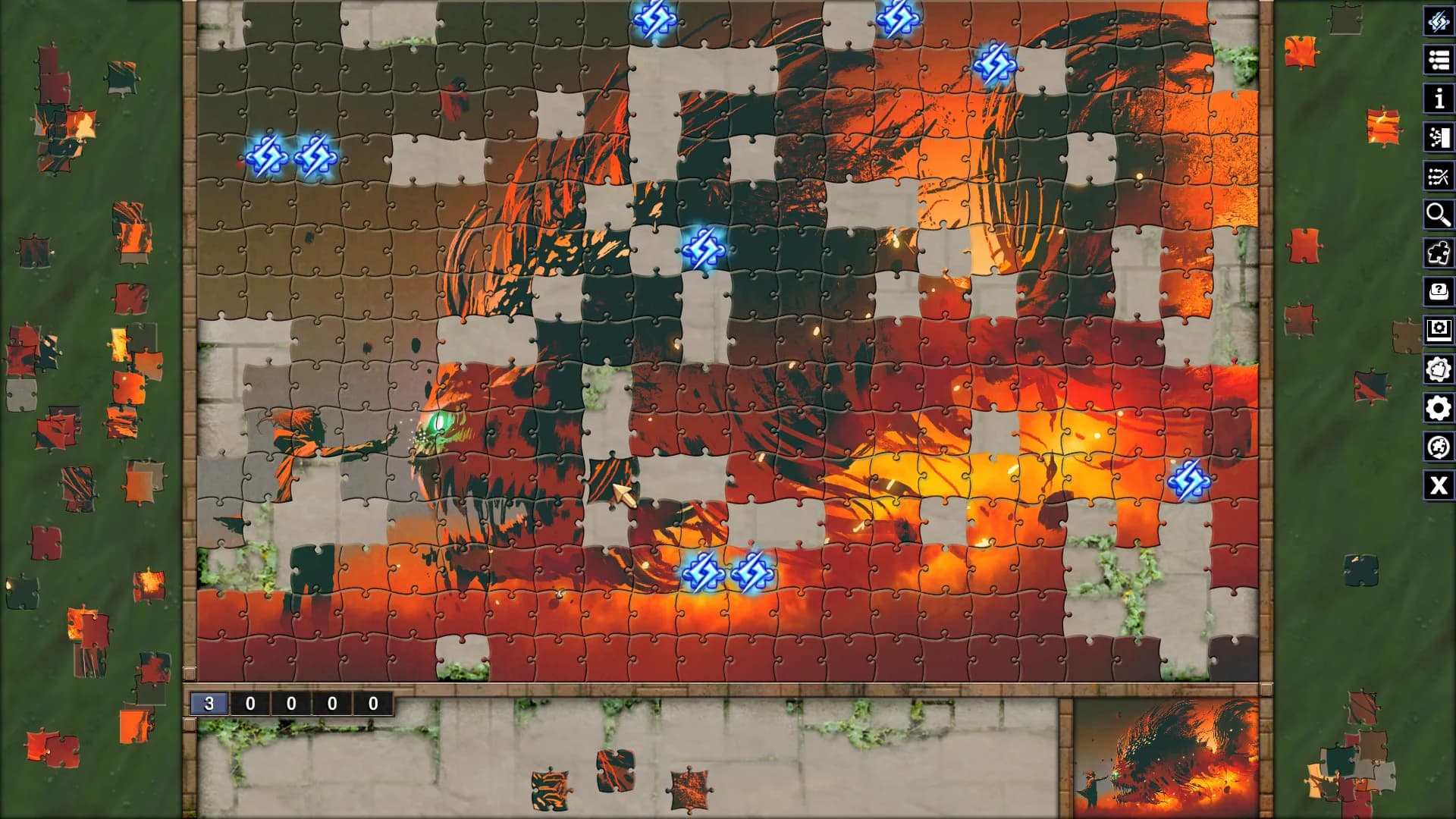 Pixel Puzzles Illustrations & Anime Jigsaw Puzzles görsel 9