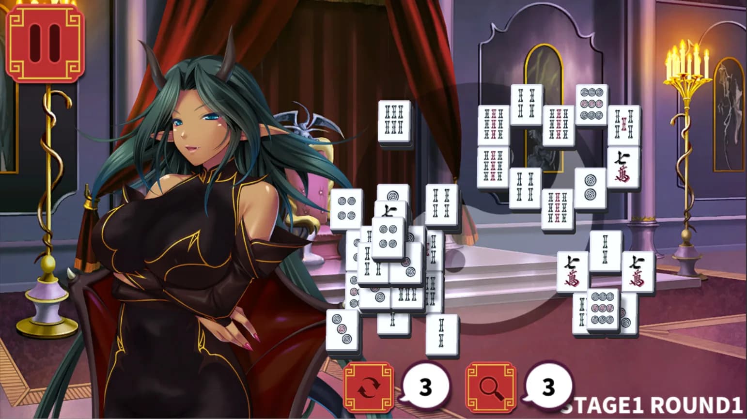 Mahjong Strip Solitaire: Harem Guild görsel 4