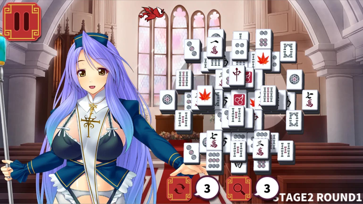 Mahjong Strip Solitaire: Harem Guild görsel 5