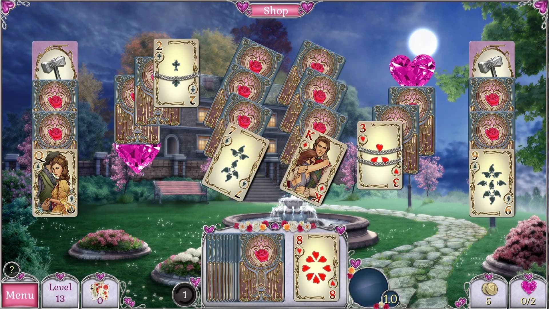 Jewel Match Solitaire L'Amour görsel 2