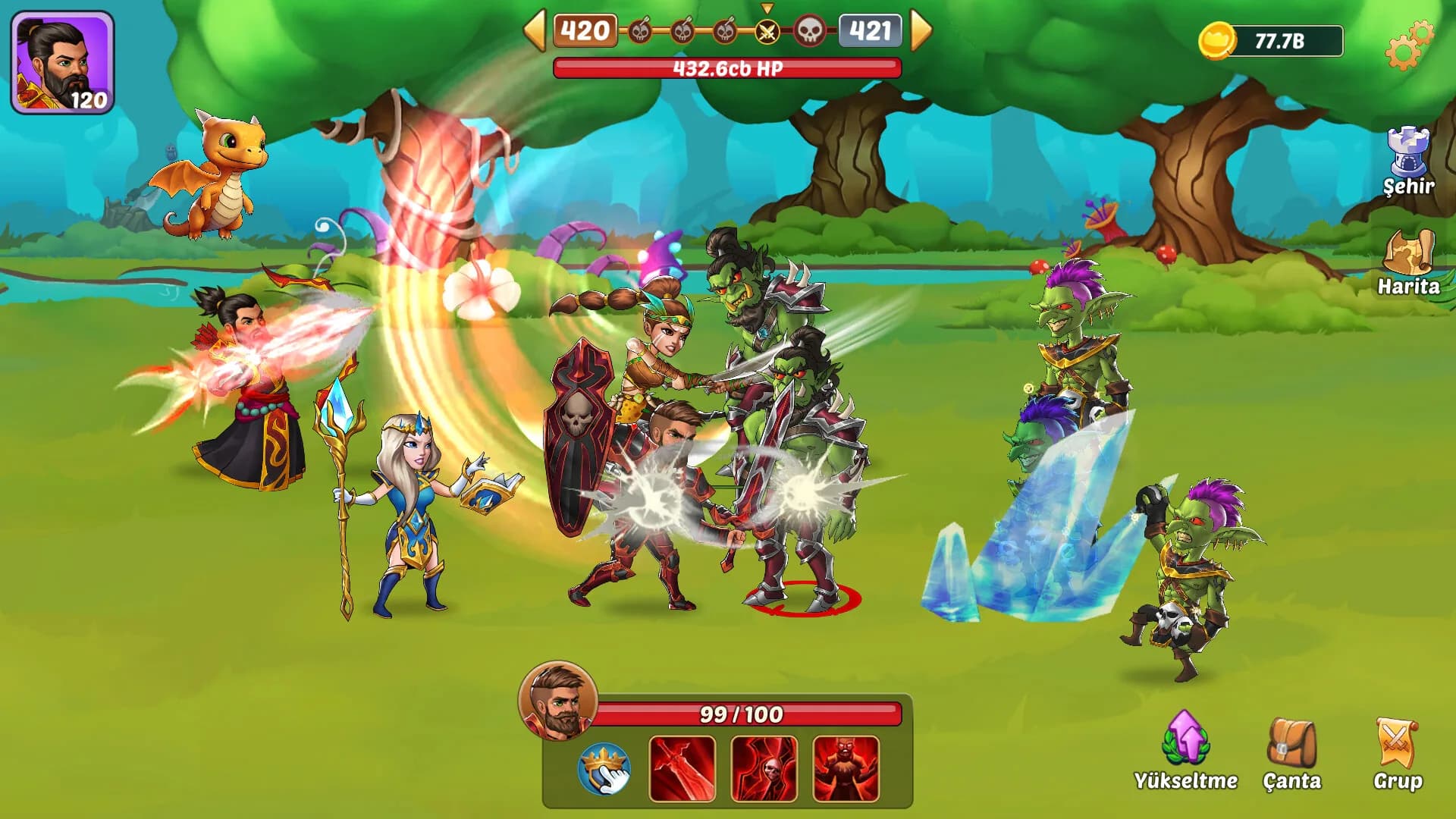 Firestone – Idle Clicker Online RPG görsel 3