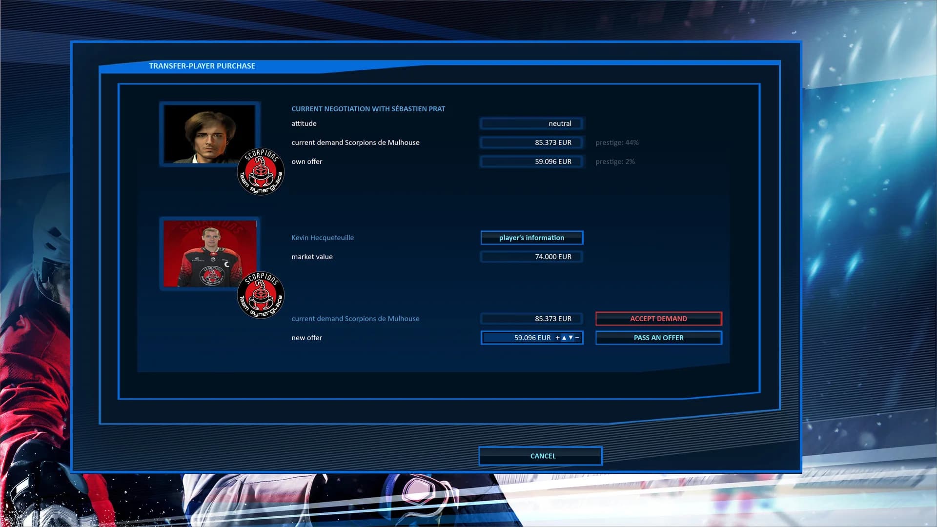 Hockey Manager 20|20 görsel 25