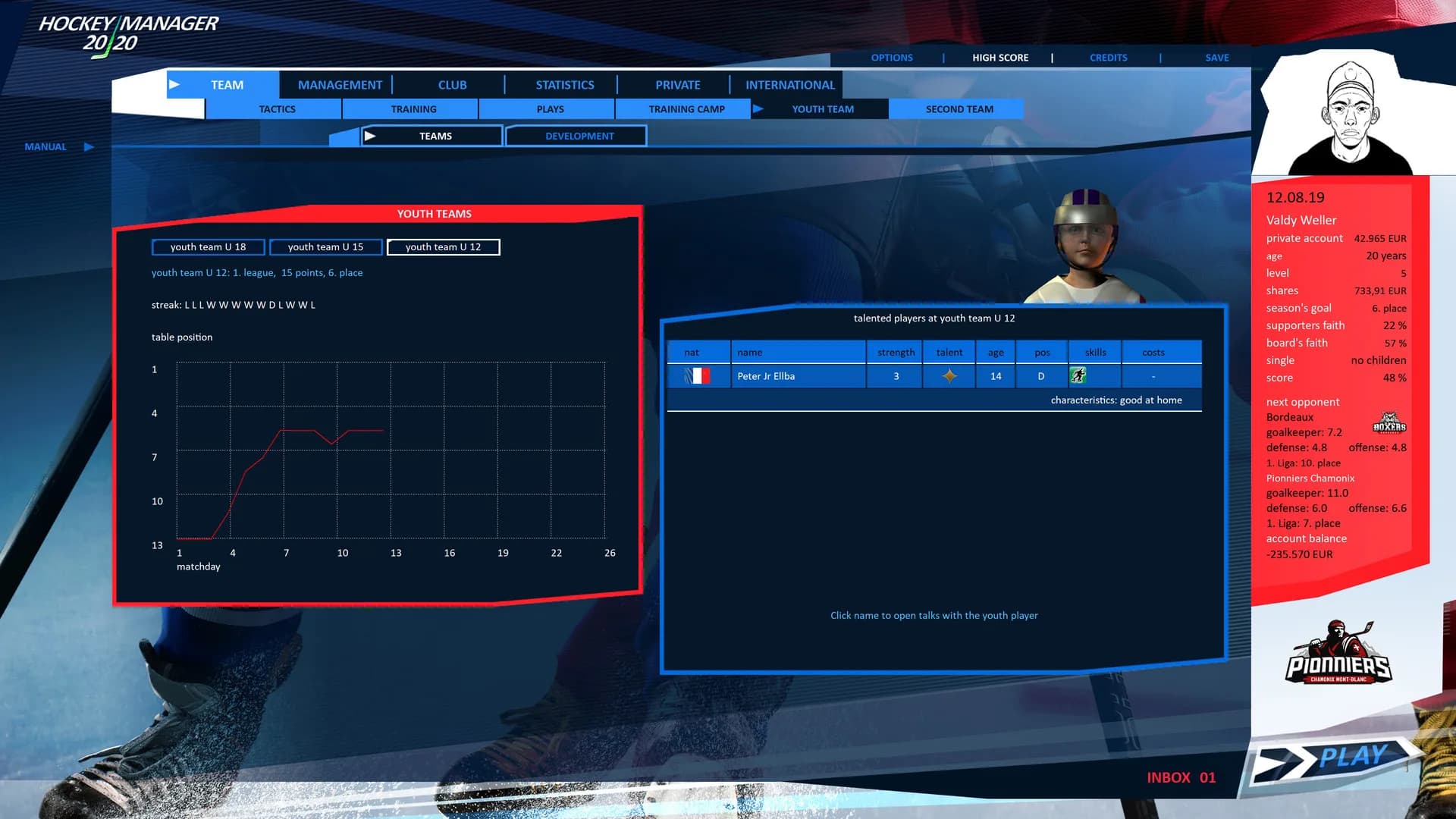 Hockey Manager 20|20 görsel 8