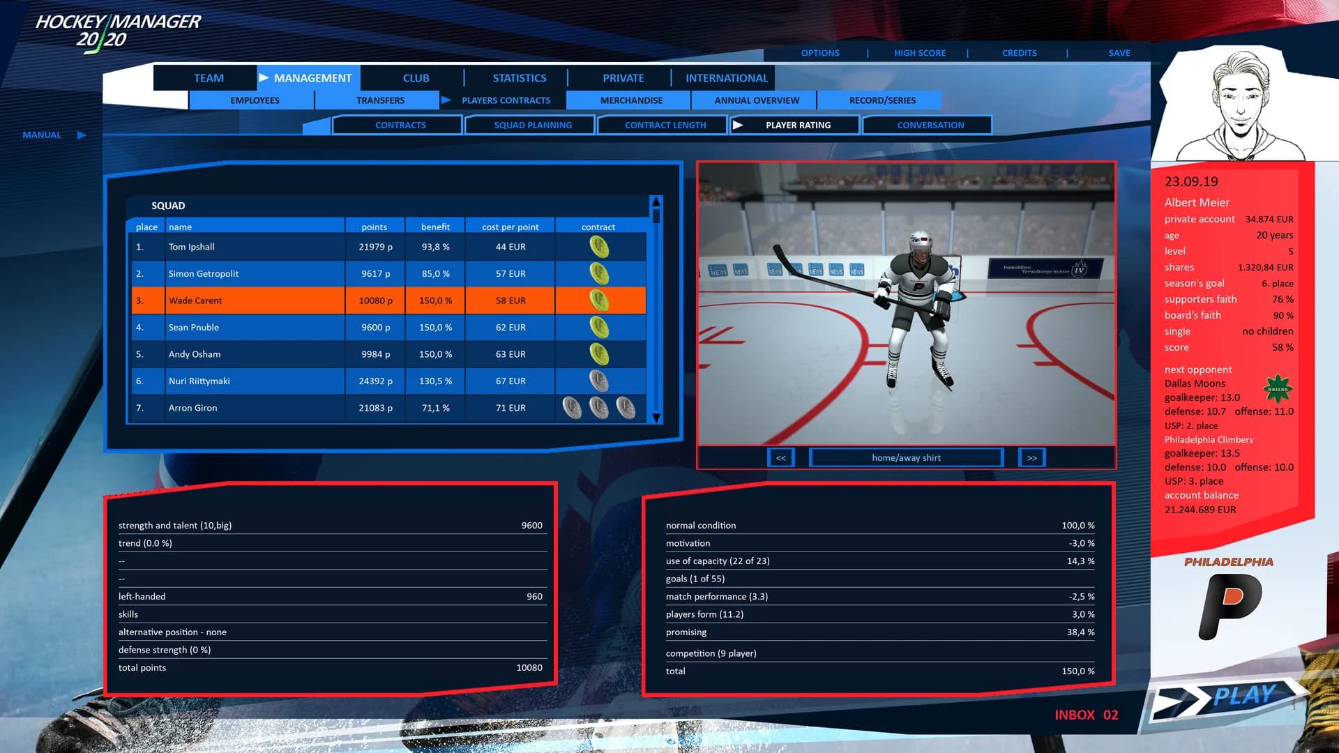 Hockey Manager 20|20 görsel 9