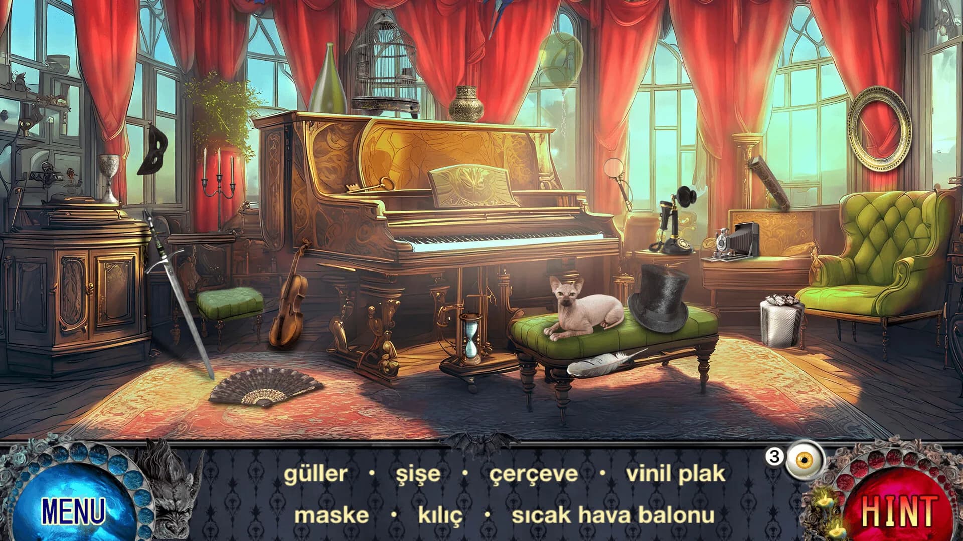 Vampire & Monsters: Hidden Object Games görsel 4