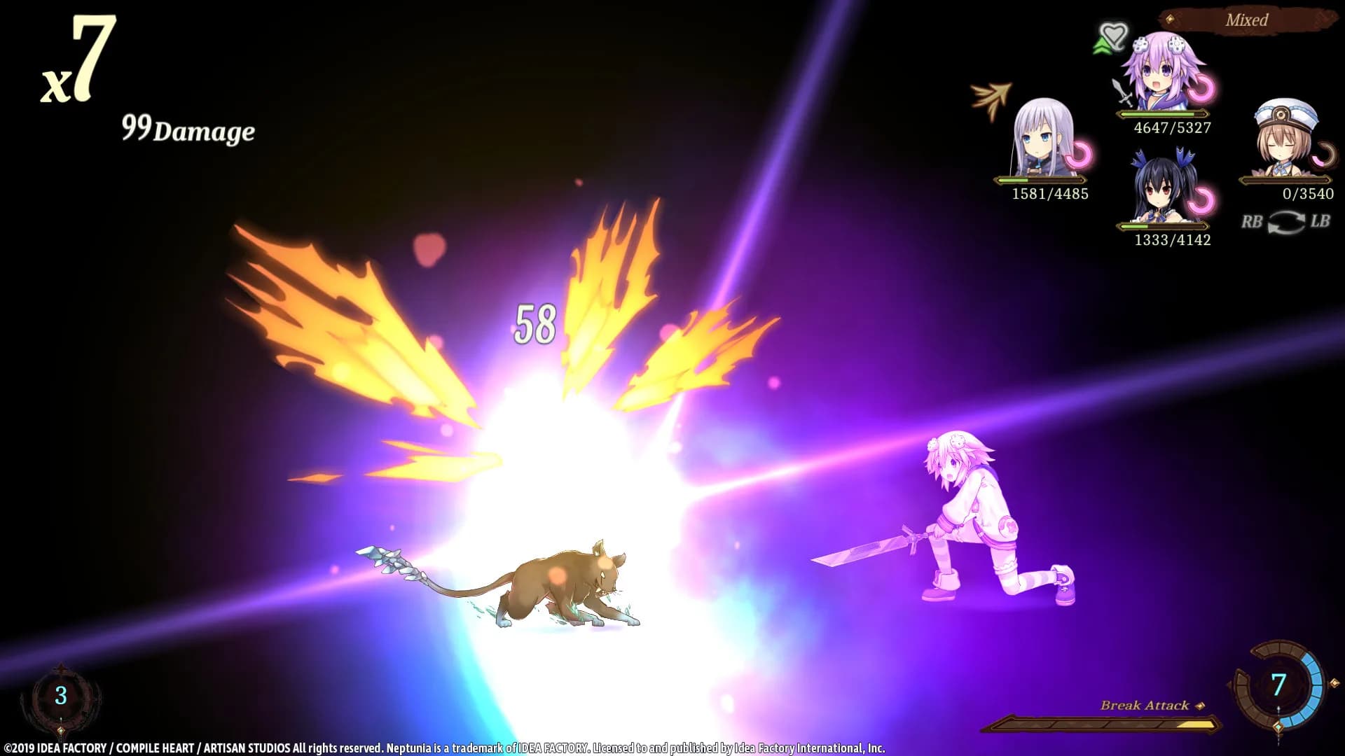 Super Neptunia RPG görsel 4
