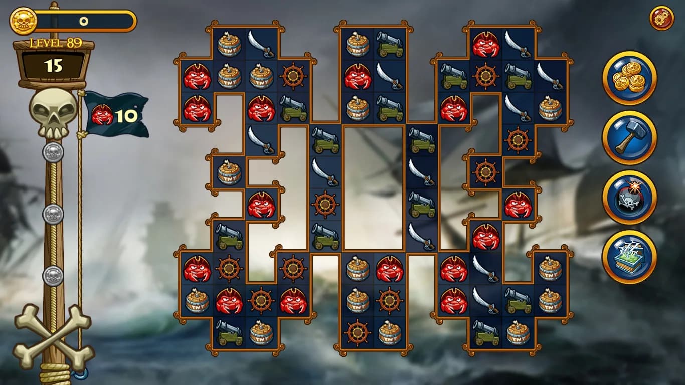 Match Three Pirates! Heir to Davy Jones görsel 2