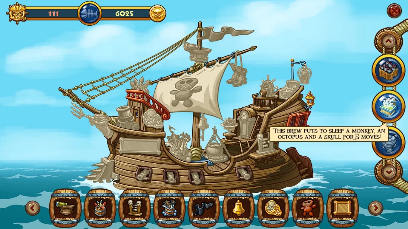 Match Three Pirates! Heir to Davy Jones görsel 9