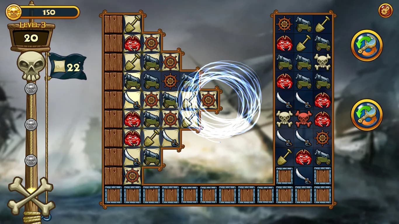 Match Three Pirates! Heir to Davy Jones görsel 10
