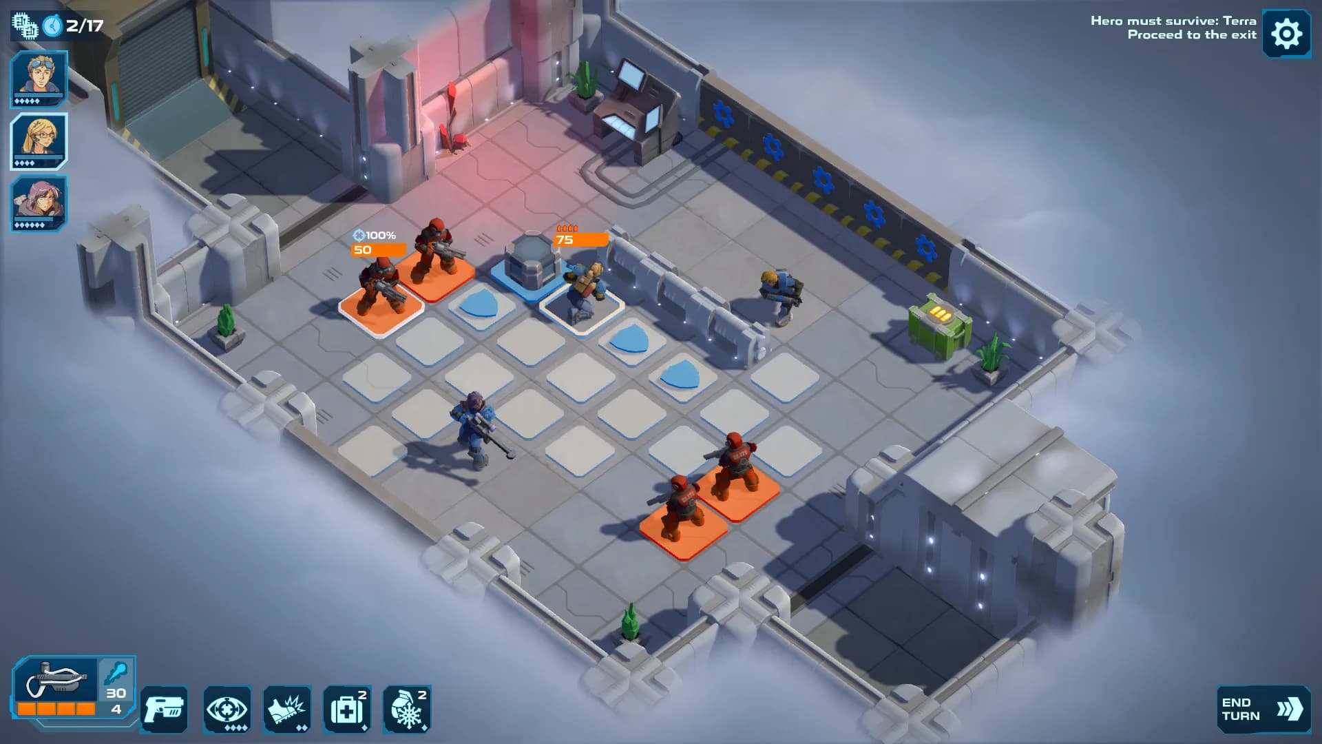 Spaceland: Sci-Fi Indie Tactics görsel 5