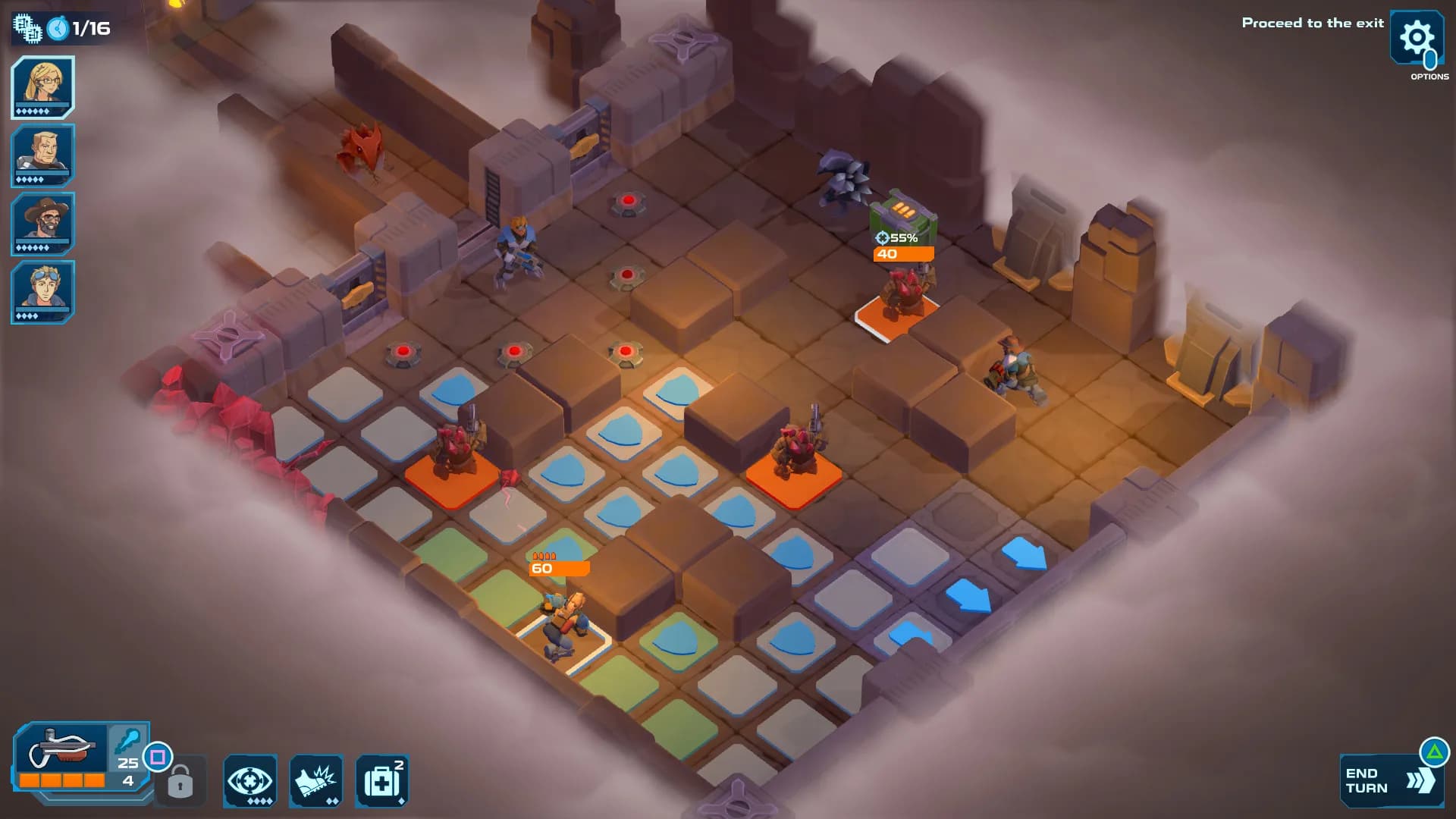 Spaceland: Sci-Fi Indie Tactics görsel 11