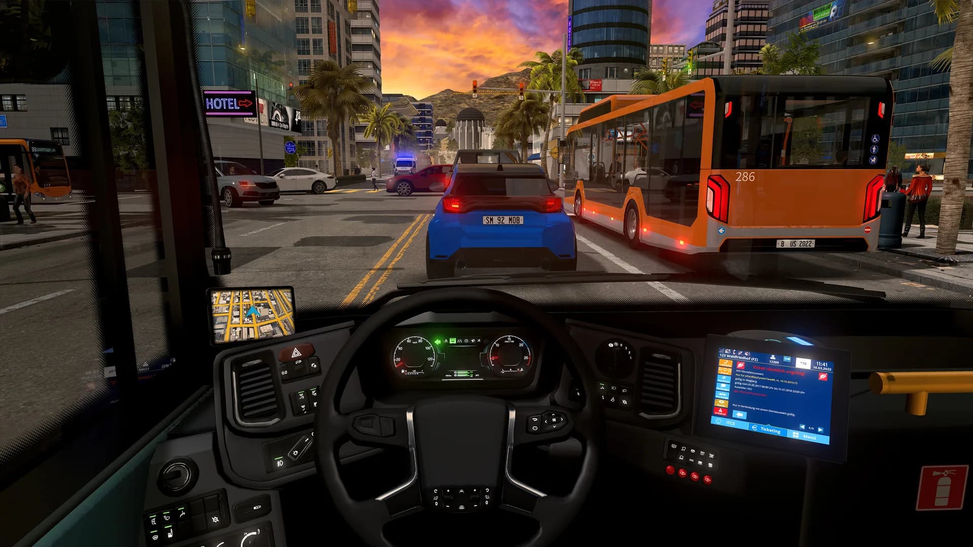 Bus Driving Sim 22 görsel 4