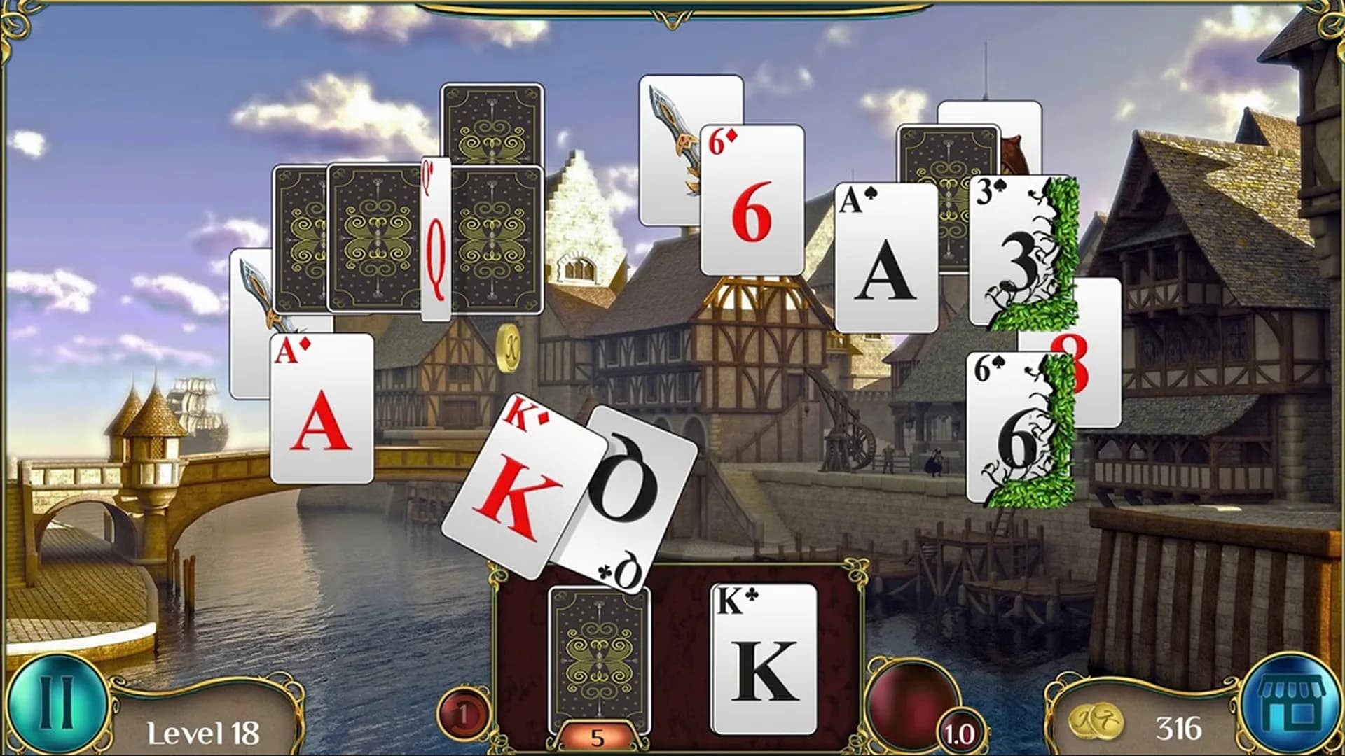 The Far Kingdoms: Awakening Solitaire görsel 7