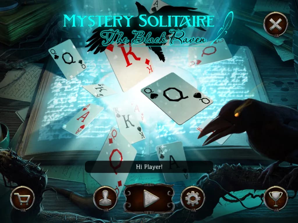 Mystery Solitaire The Black Raven görsel 2
