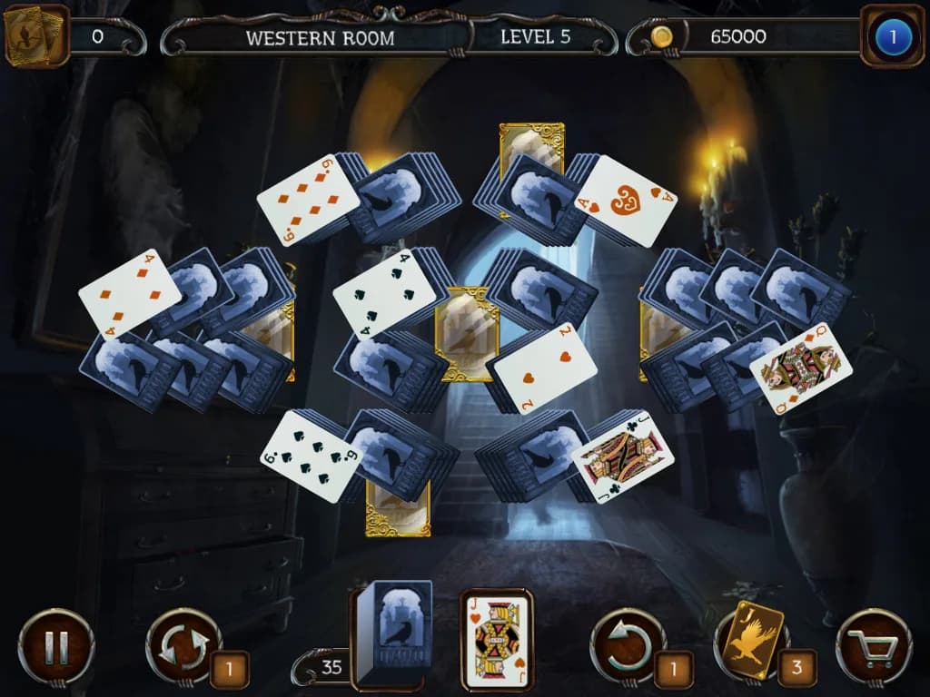 Mystery Solitaire The Black Raven görsel 6