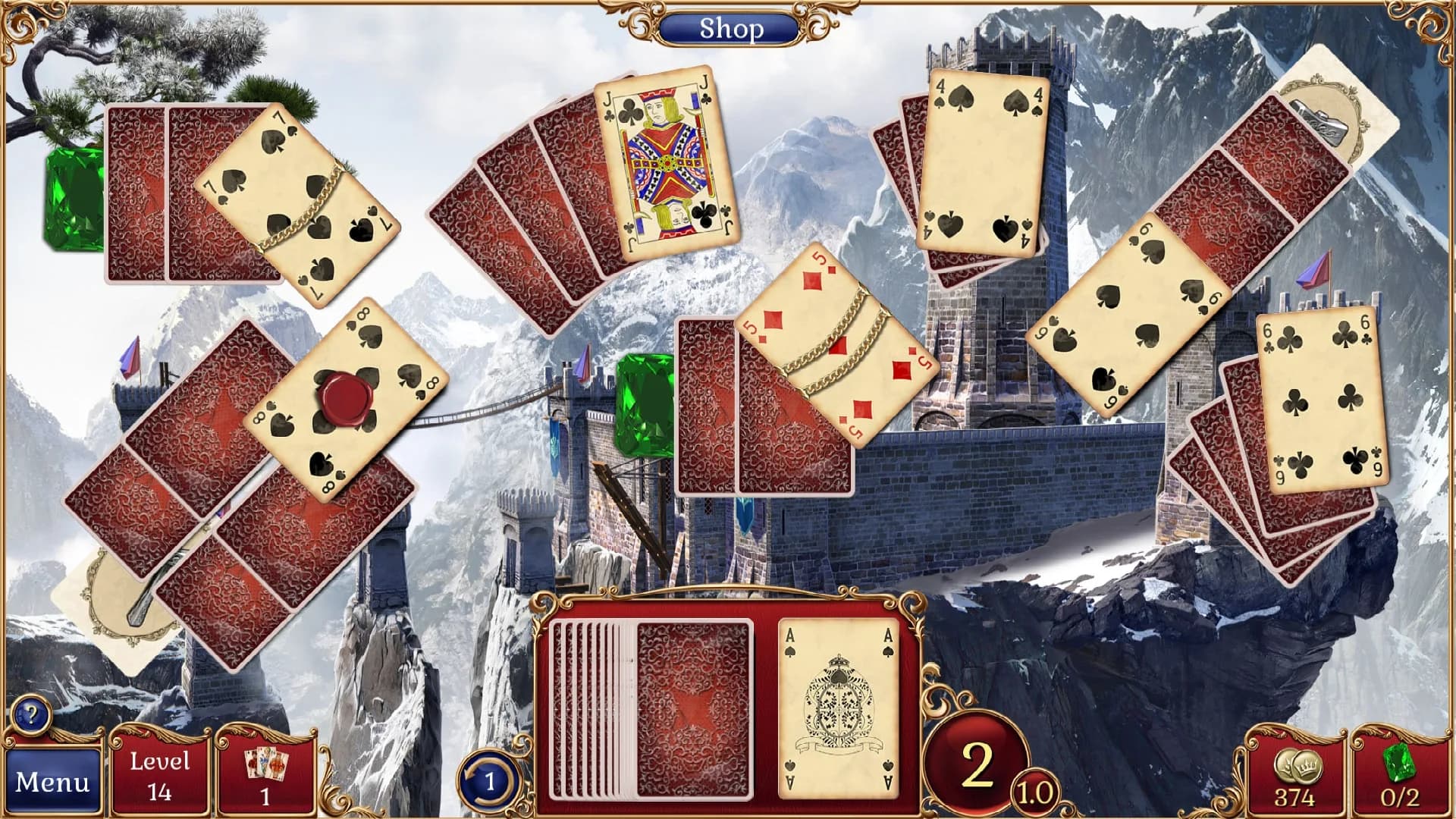 Jewel Match Solitaire 2 Collector's Edition görsel 2