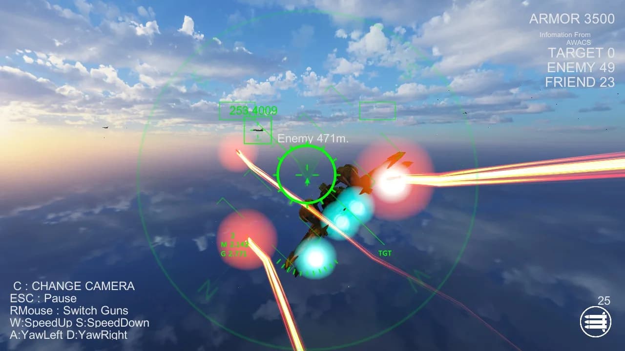 Massive Air Combat görsel 5