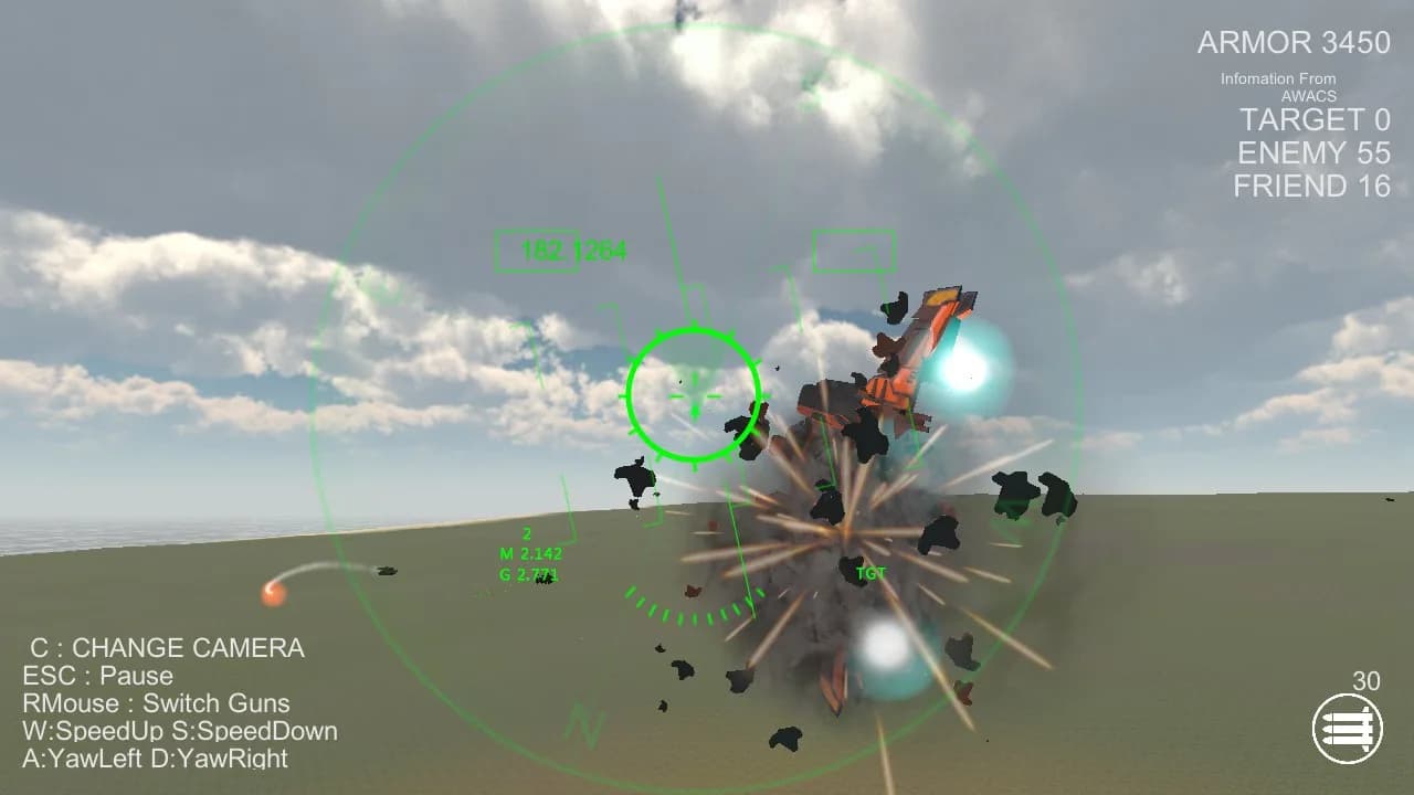 Massive Air Combat görsel 9