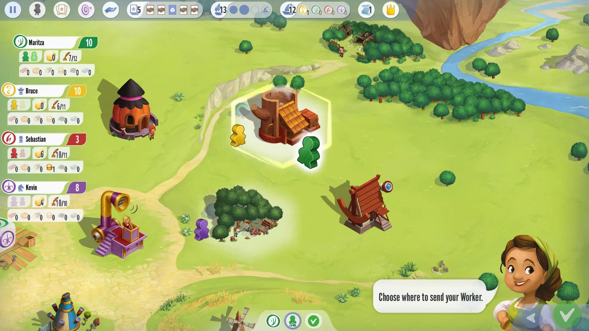 Charterstone: Digital Edition görsel 3