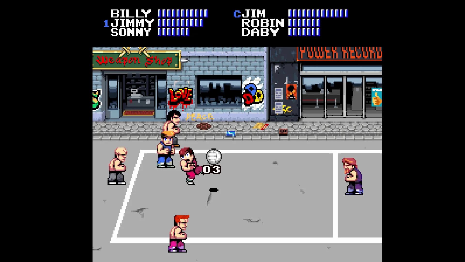 Double Dragon Dodgeball görsel 3