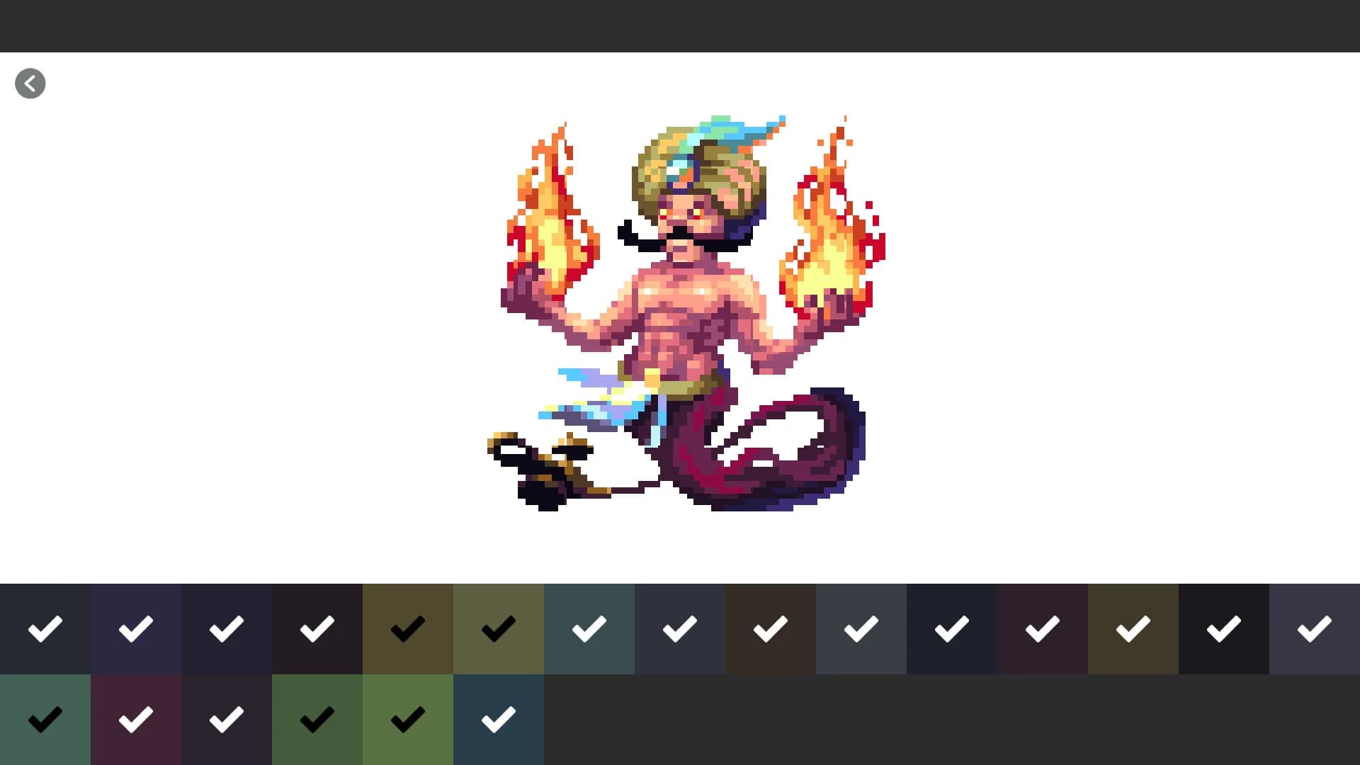 Pixel Art Monster - Color by Number görsel 16