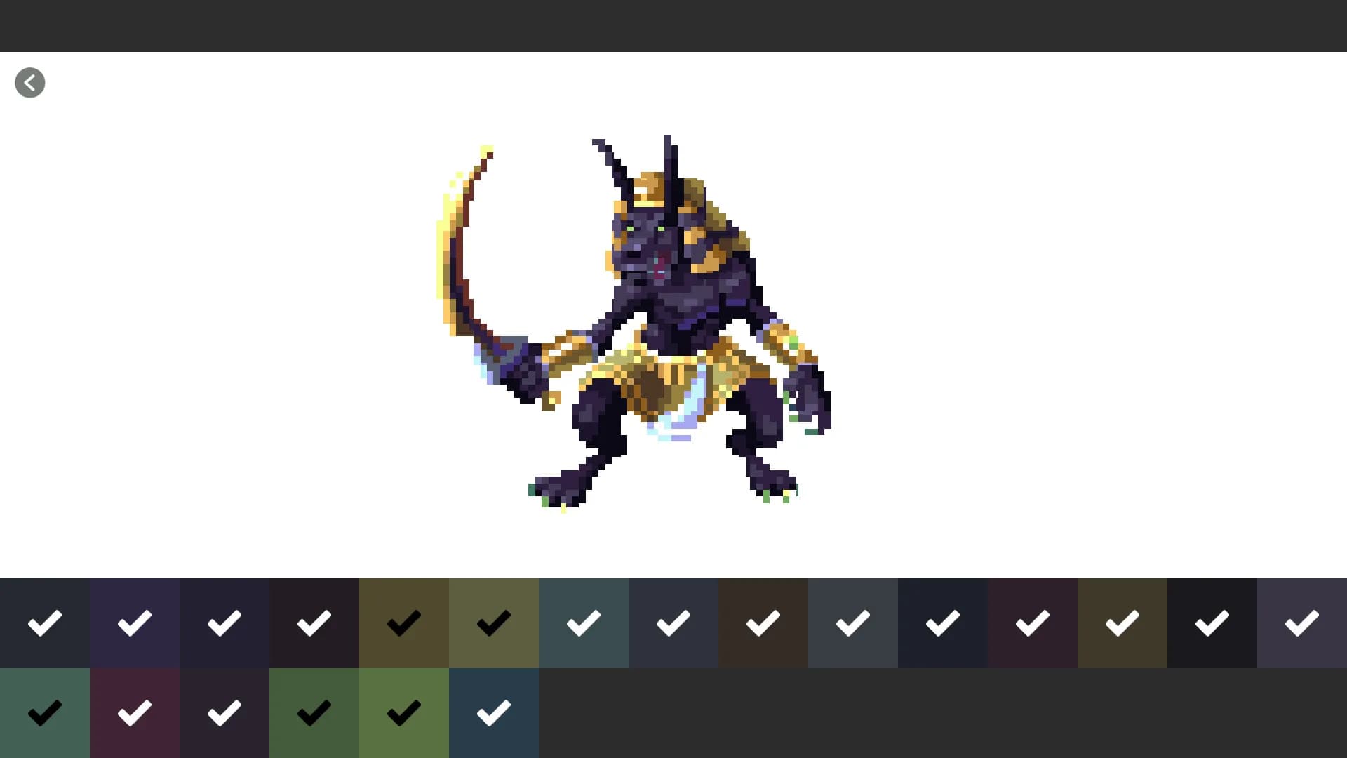 Pixel Art Monster - Color by Number görsel 17