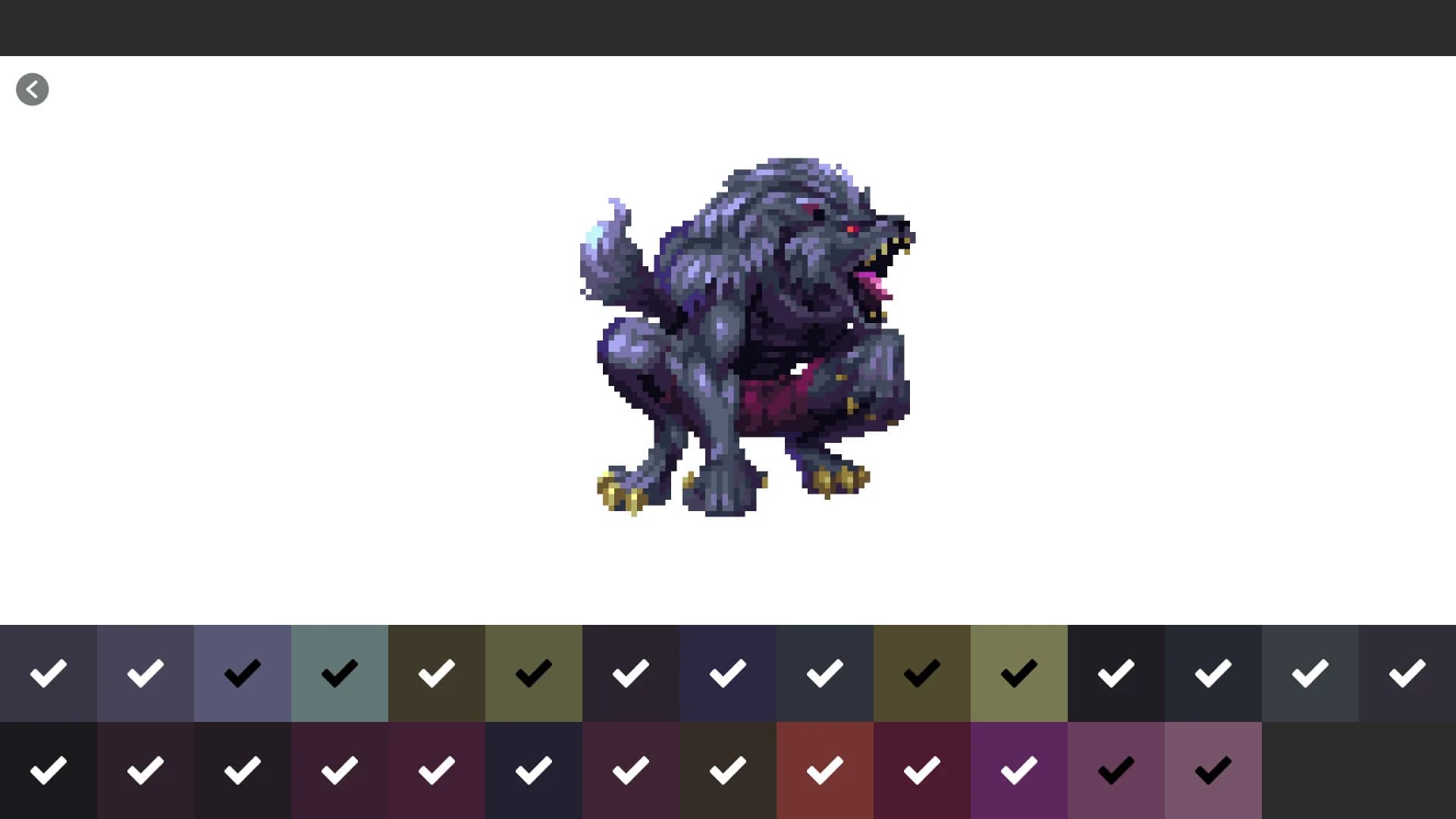 Pixel Art Monster - Color by Number görsel 6