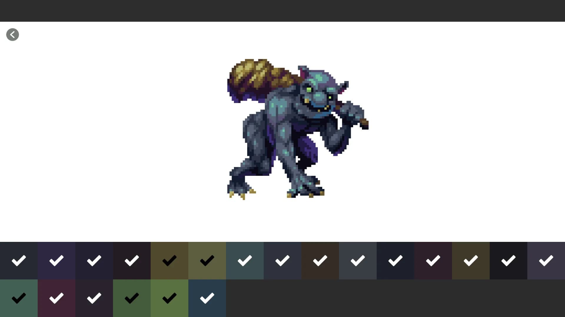 Pixel Art Monster - Color by Number görsel 9