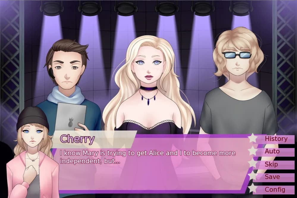 Alice in Stardom - A Free Idol Visual Novel görsel 4