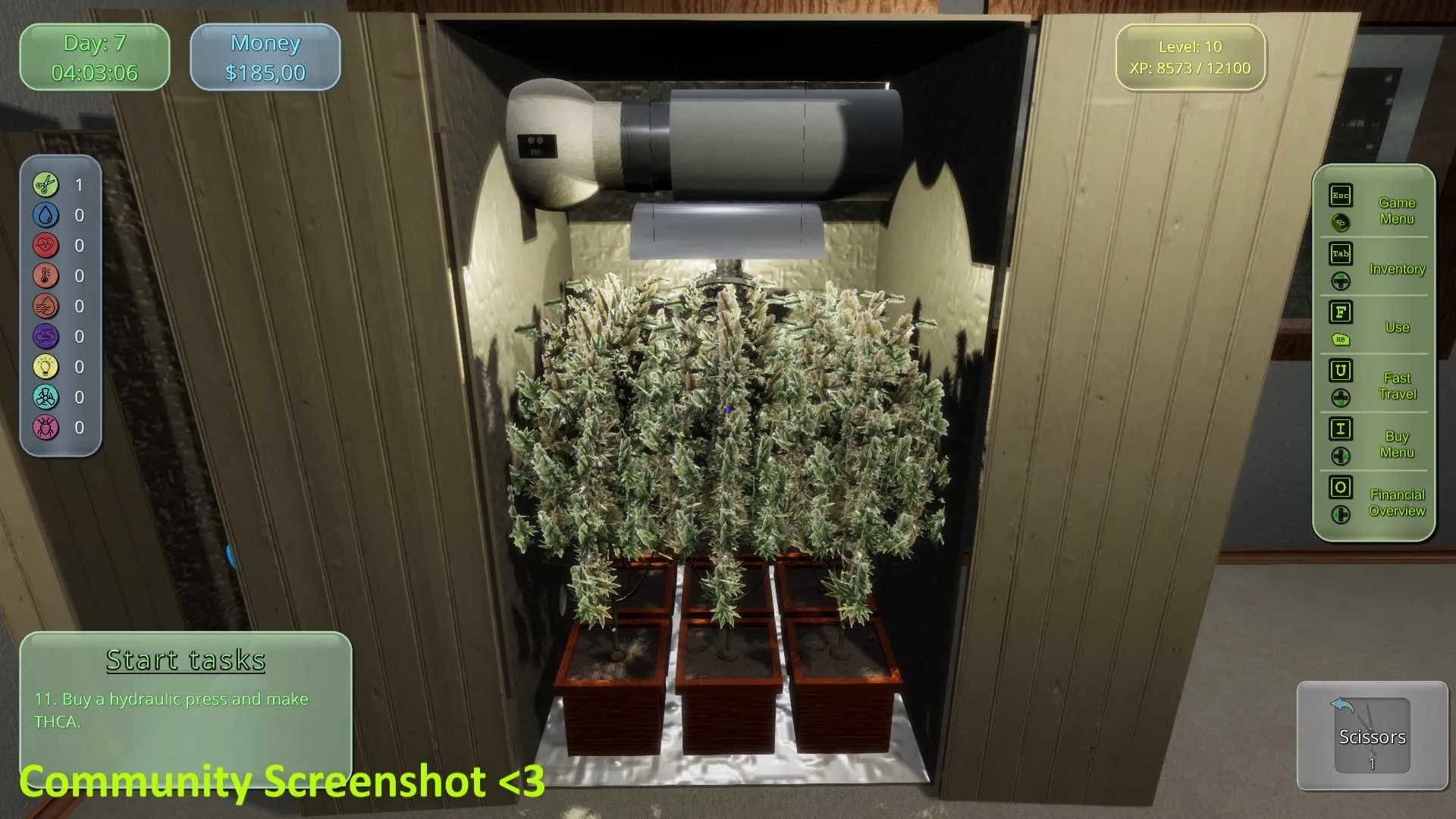 Medicinal Herbs - Cannabis Grow Simulator görsel 15