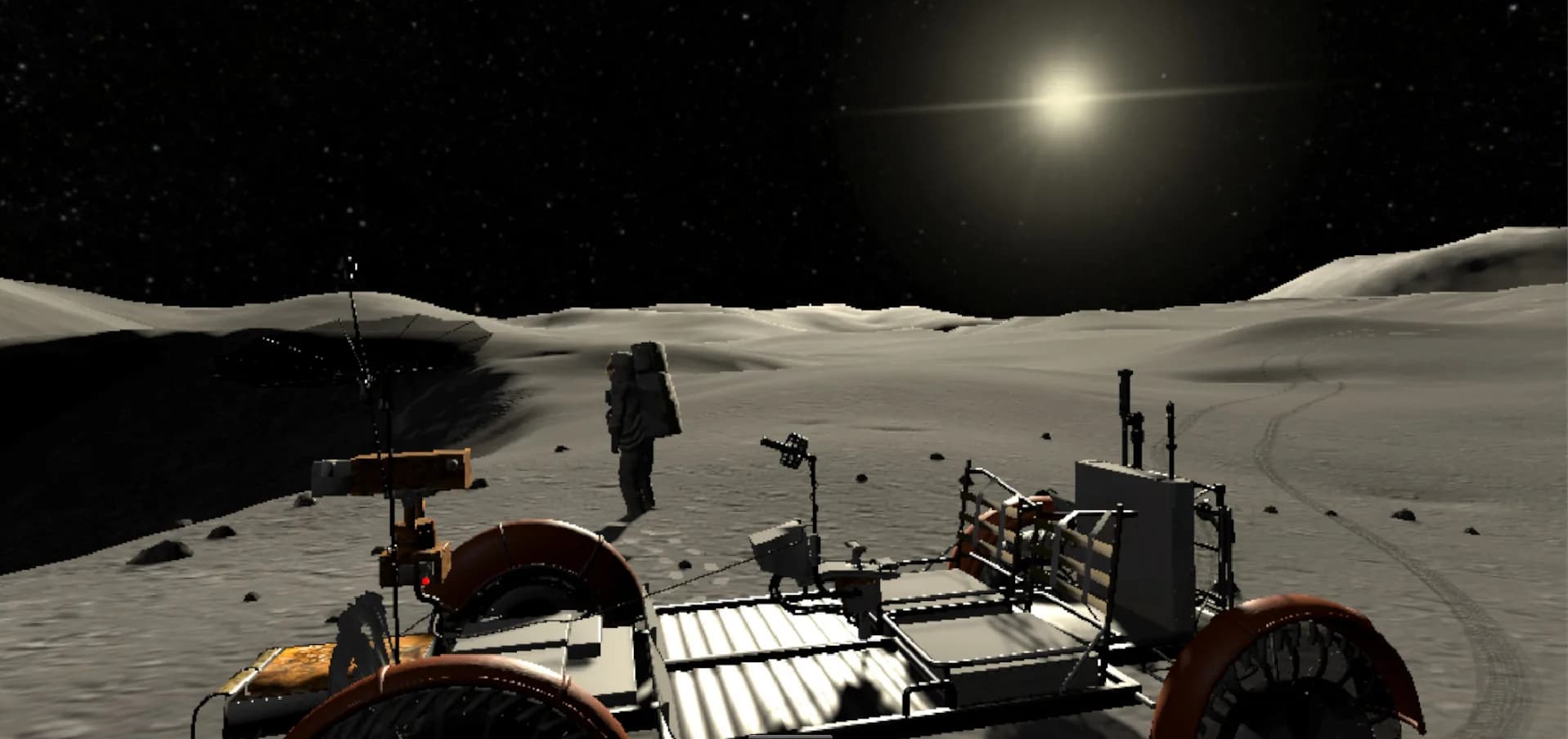 Apollo 17 - Moonbuggy VR görsel 3